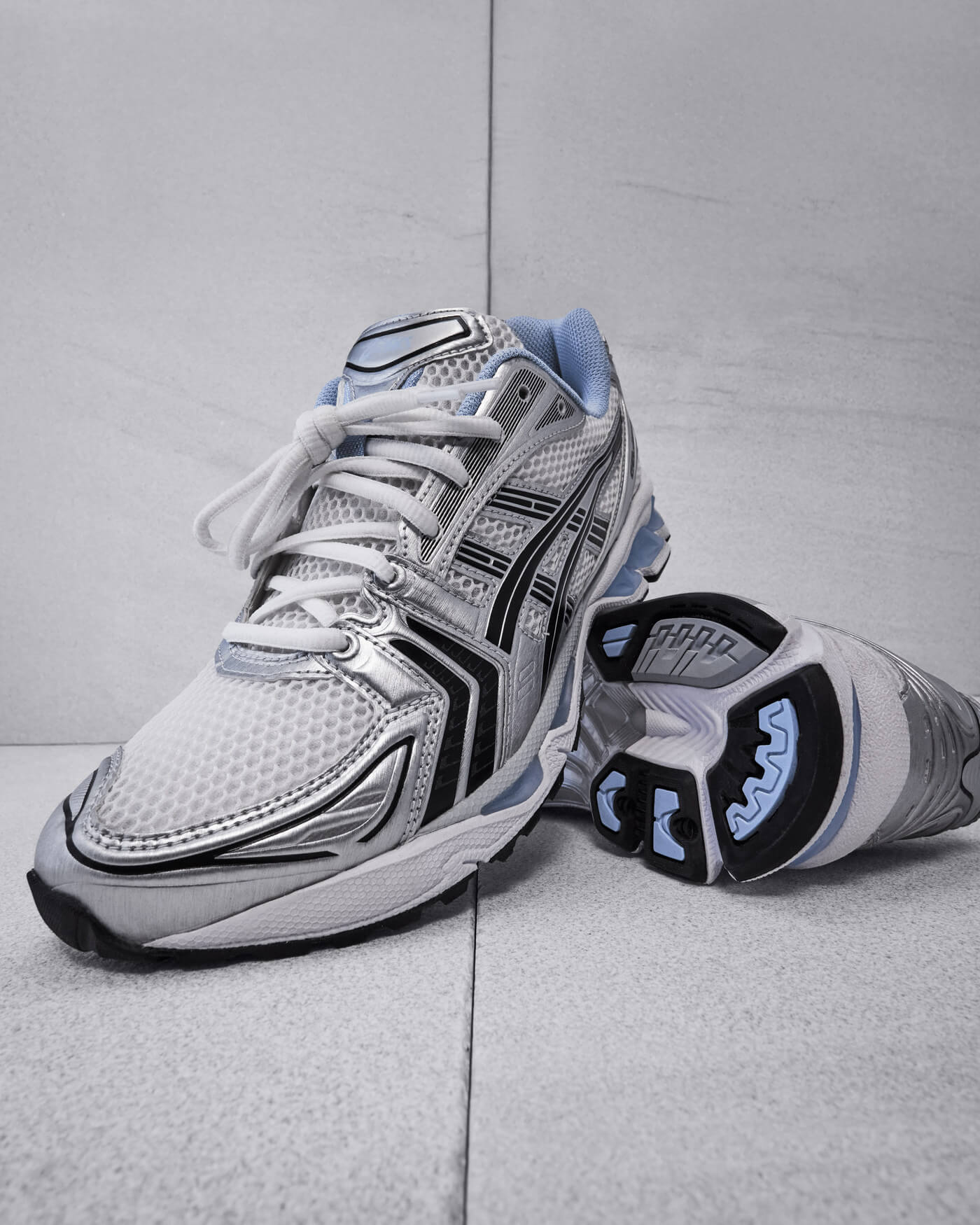ASICS x JJJJound Gel-Kayano 14 - White/Navy/Baby Blue - 1203A961-101
