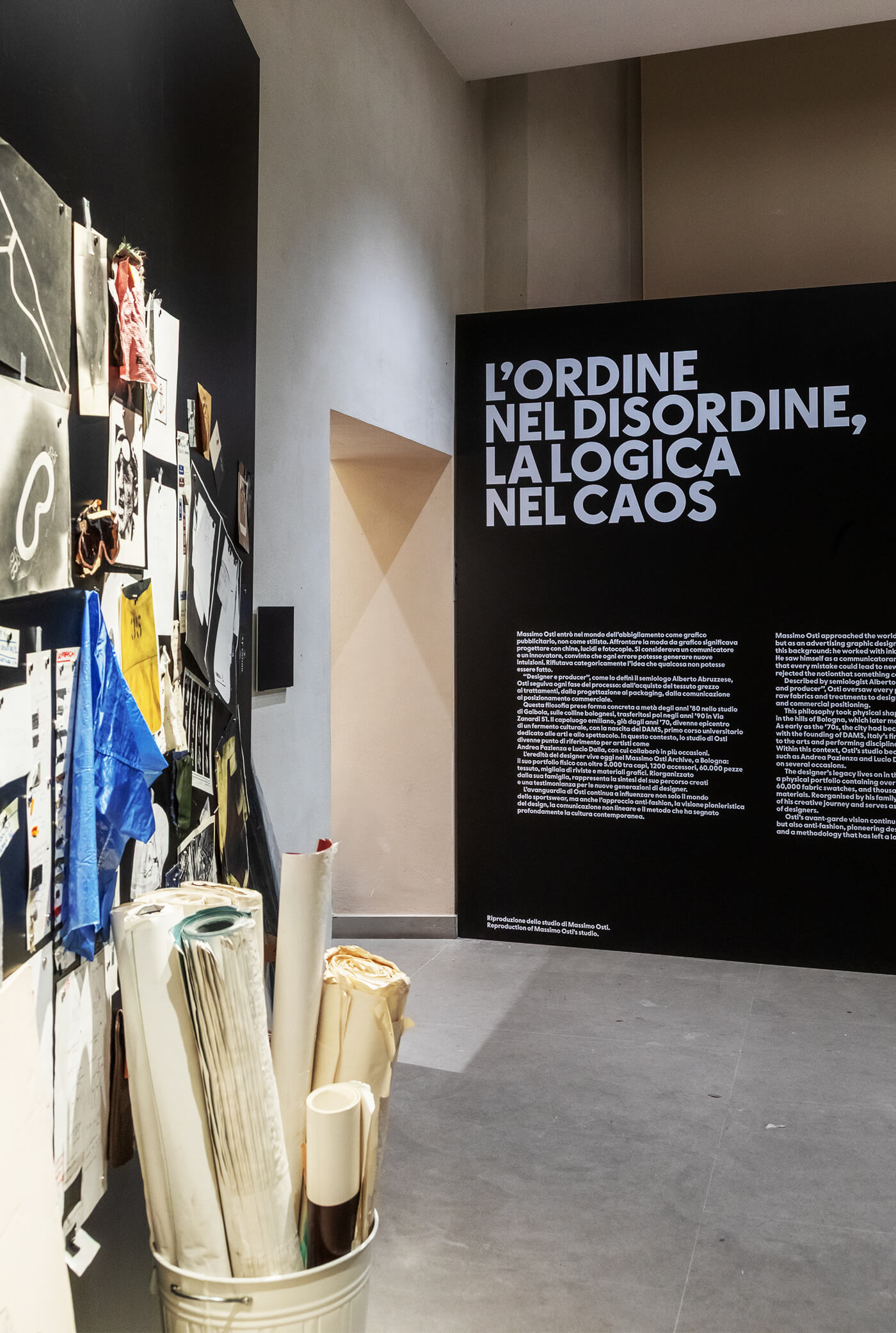 "Ideas from Massimo Osti. From Bologna, Beyond Fashion." - C.P. Company & Massimo Osti Studio Exhibtion