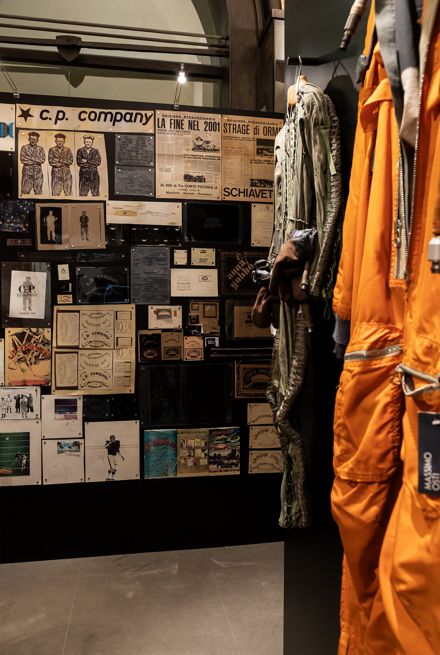 "Ideas from Massimo Osti. From Bologna, Beyond Fashion." - C.P. Company & Massimo Osti Studio Exhibtion