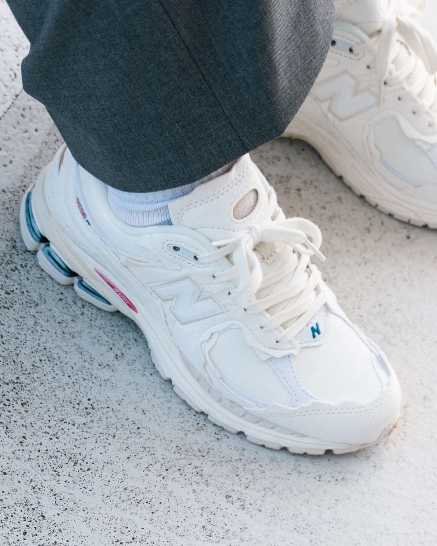 New Balance 2002R "Protection Pack" - Sea Salt / NB White - M2002RDC