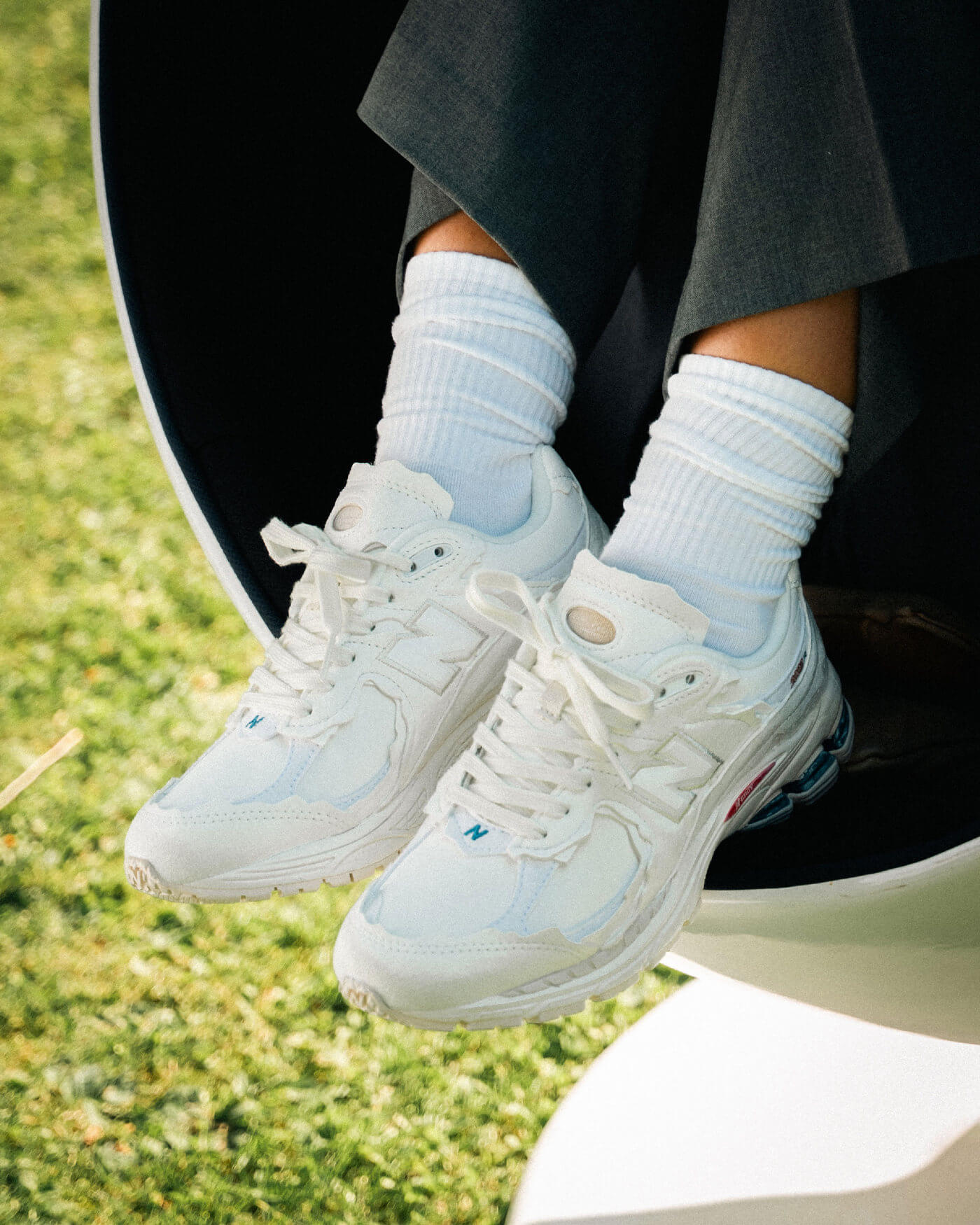New Balance 2002R "Protection Pack" - Sea Salt / NB White - M2002RDC