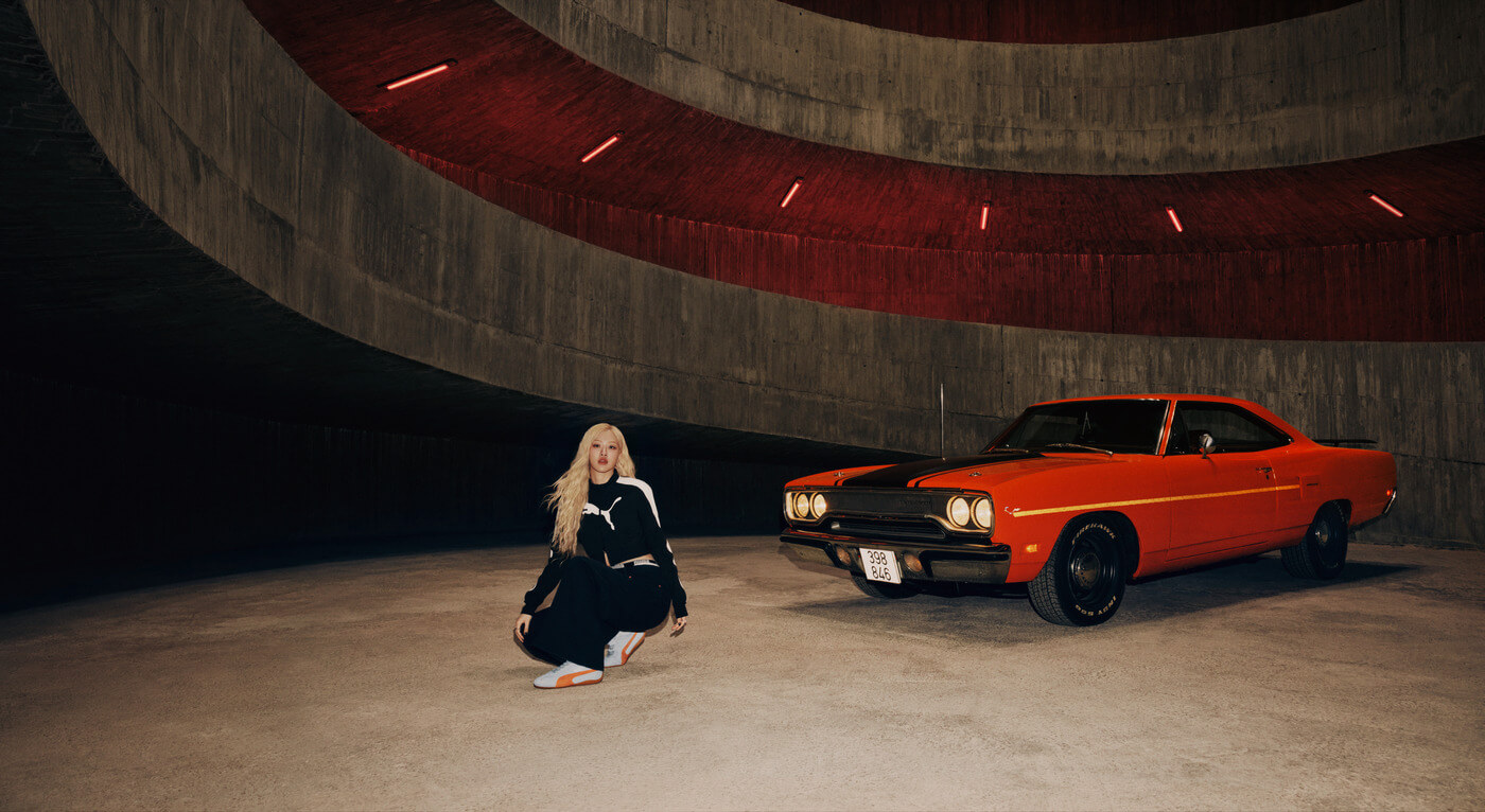 PUMA und ROSÉ präsentieren neue Speedcat Farbstellung - "Idle Speed. Full Impact."