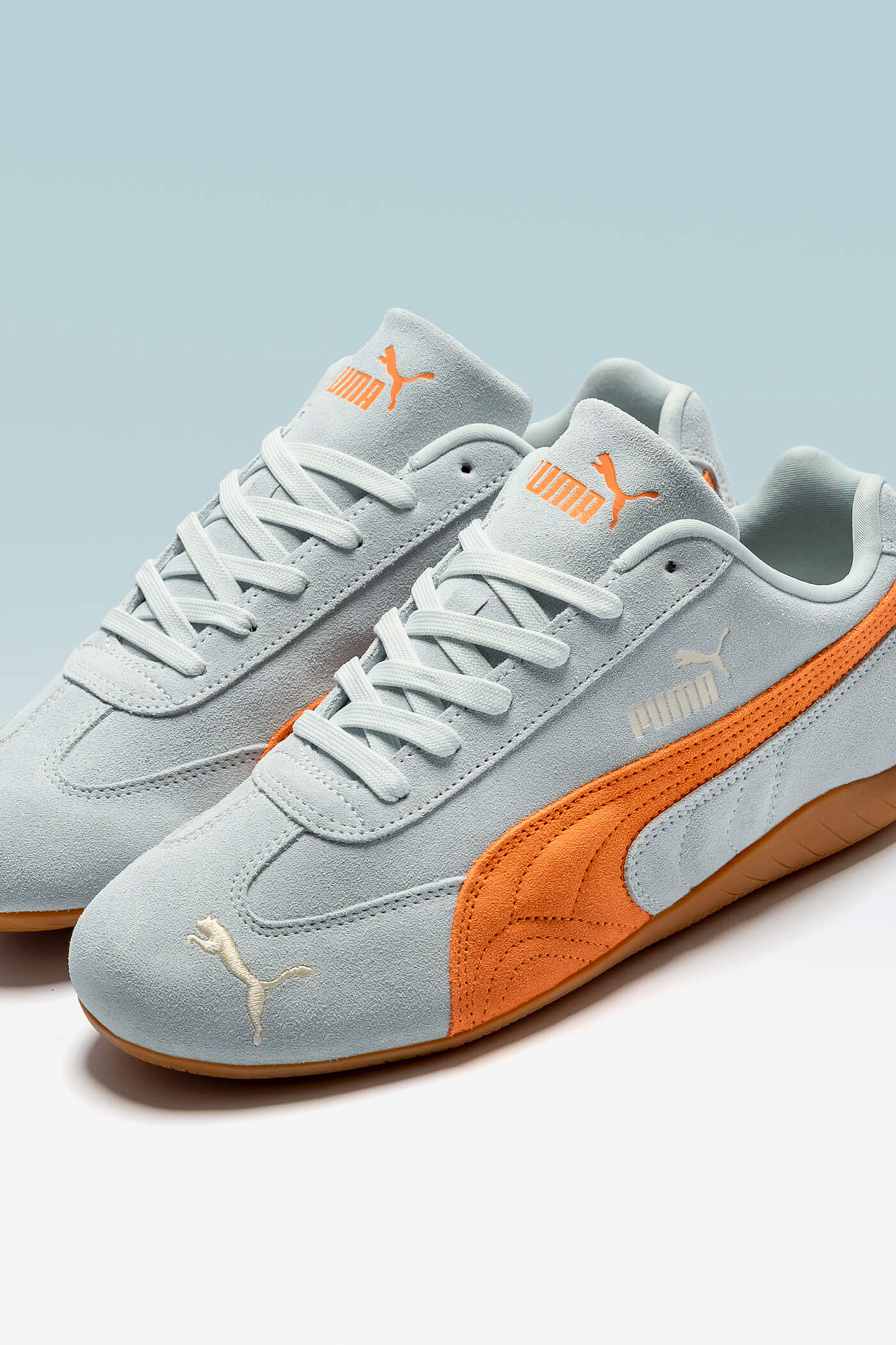 PUMA Speedcat - Sea Glass/Orange Glo - 398846-40