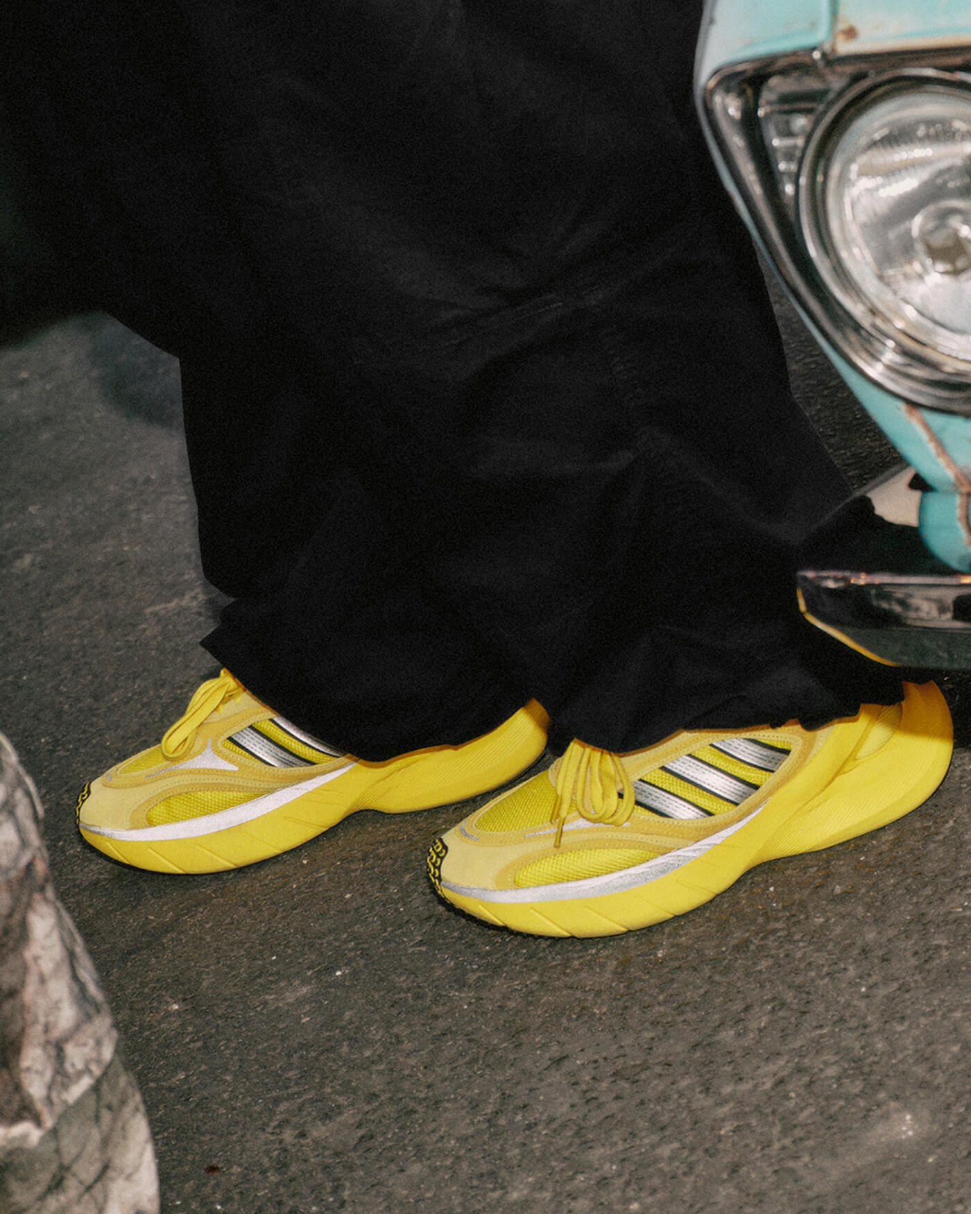 adidas Adizero Goukana - Yellow / Light Yellow / Core Black - JP7177