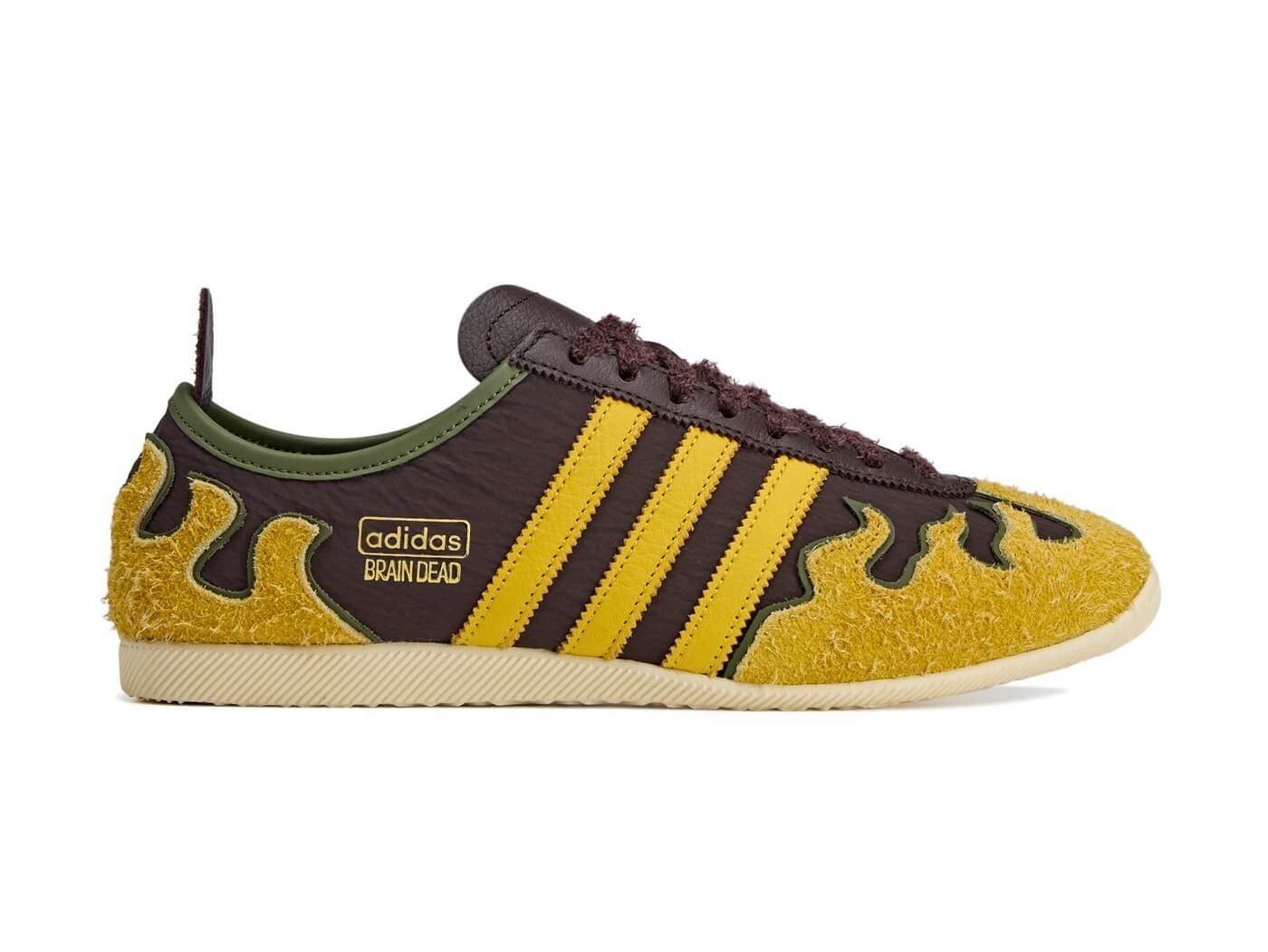adidas Originals x Brain Dead - Japan Lo - Brown/Hazel Yellow/Off White - JQ6789