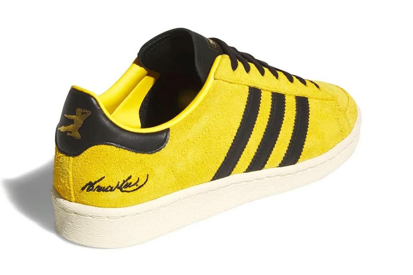 adidas Originals x Bruce Lee Jabbar Lo „Game of Death“ - Utility Yellow / Core Black / Cream White - JR1597