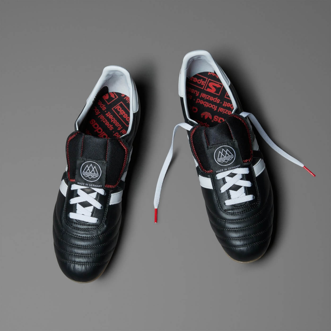 adidas SPZL F.C. Collection - Copa Mundial FC - Core Black / Footwear White / Red - IE9096 - Made in Germany