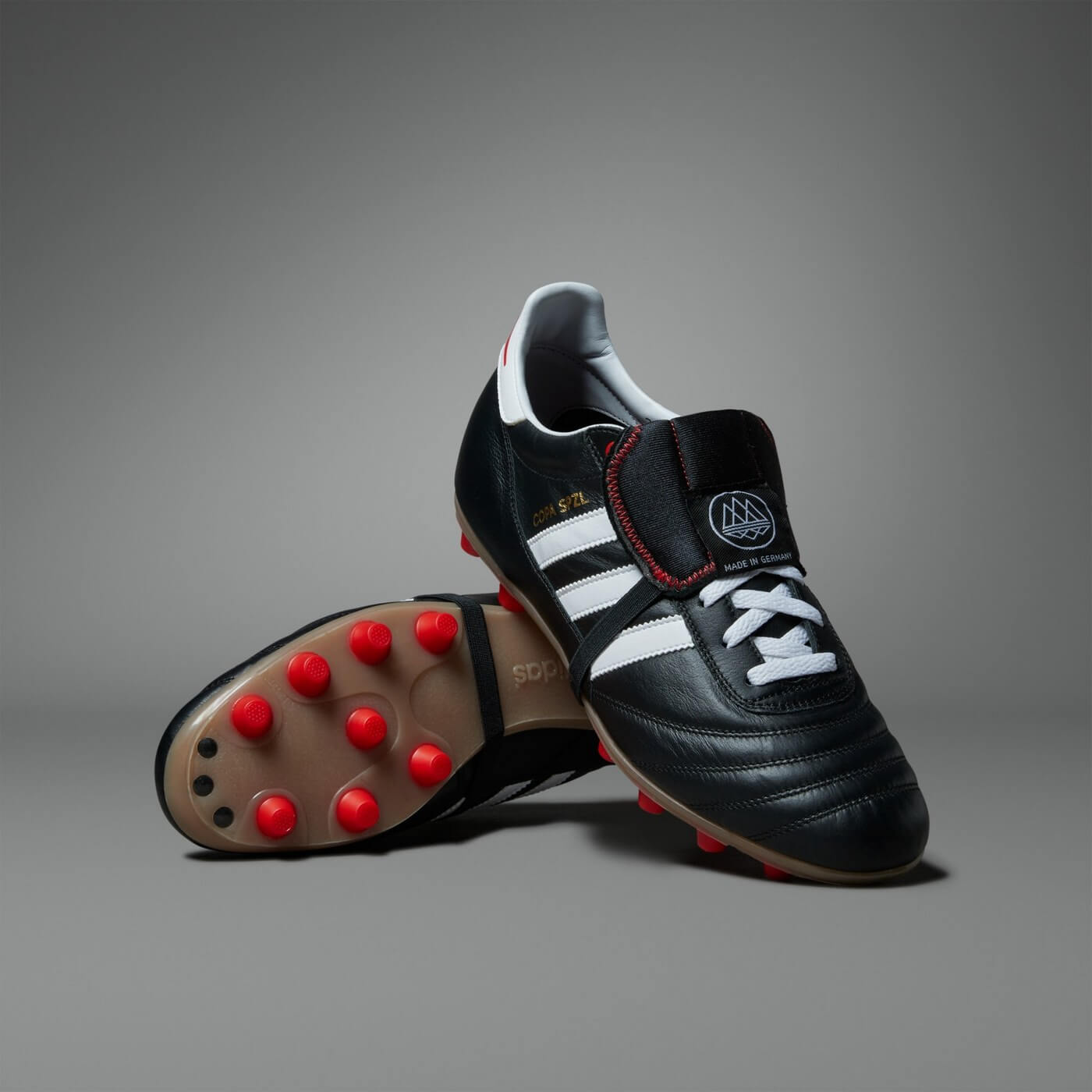 adidas SPZL F.C. Collection - Copa Mundial FC - Core Black / Footwear White / Red - IE9096 - Made in Germany