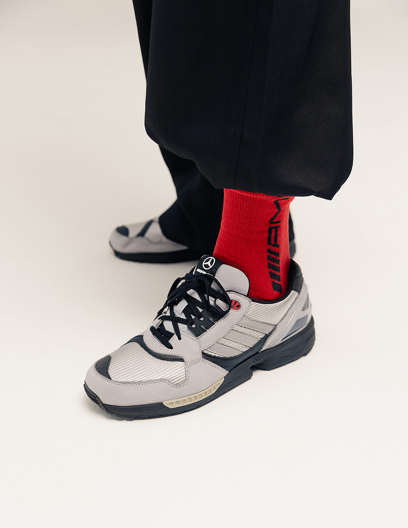adidas Consortium for AMG ZX 8500 - Half Silver / Power Red / Core Black - KJ8965