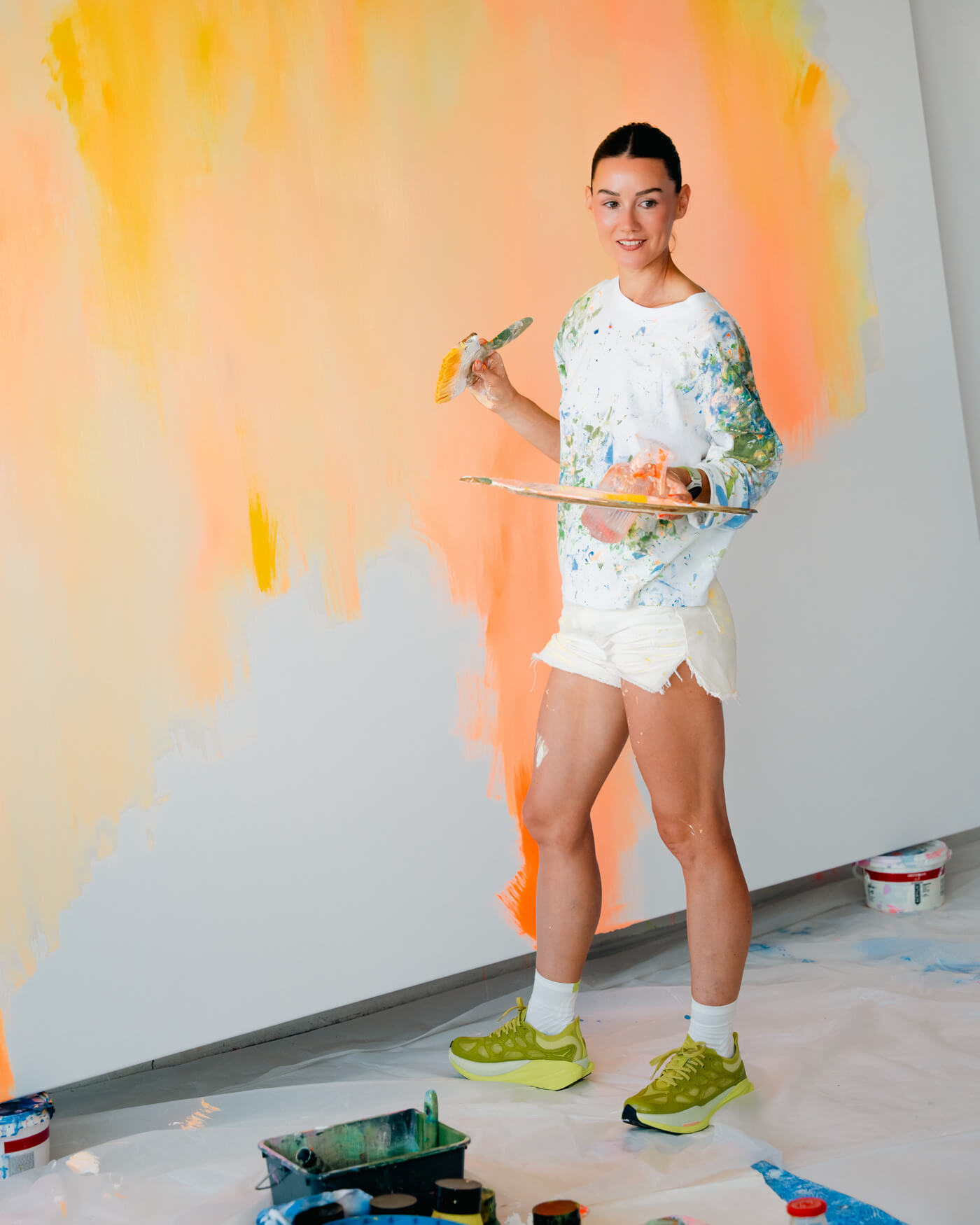 HOKA Mach X Caged w/ Claudia Gillies for HHV
