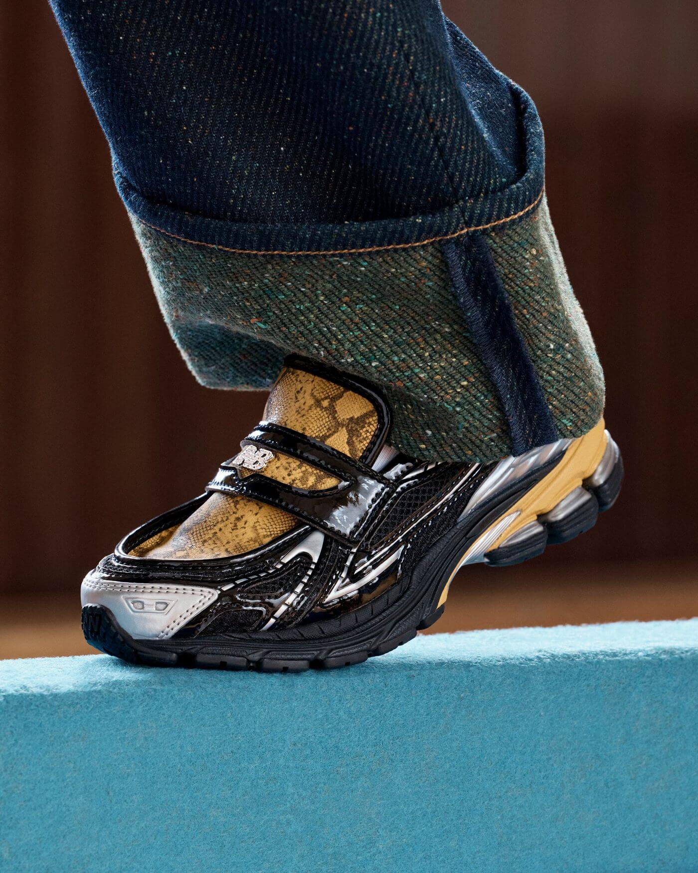 New Balance x GANNI 1906L - Yellow/Black/Silver - U1906LGA