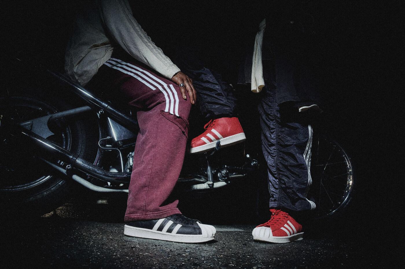 adidas Originals x Thug Club Superstar Luxe TC Boot - Core Black / Off White & Red / Off White (JP6519 & JP6518)