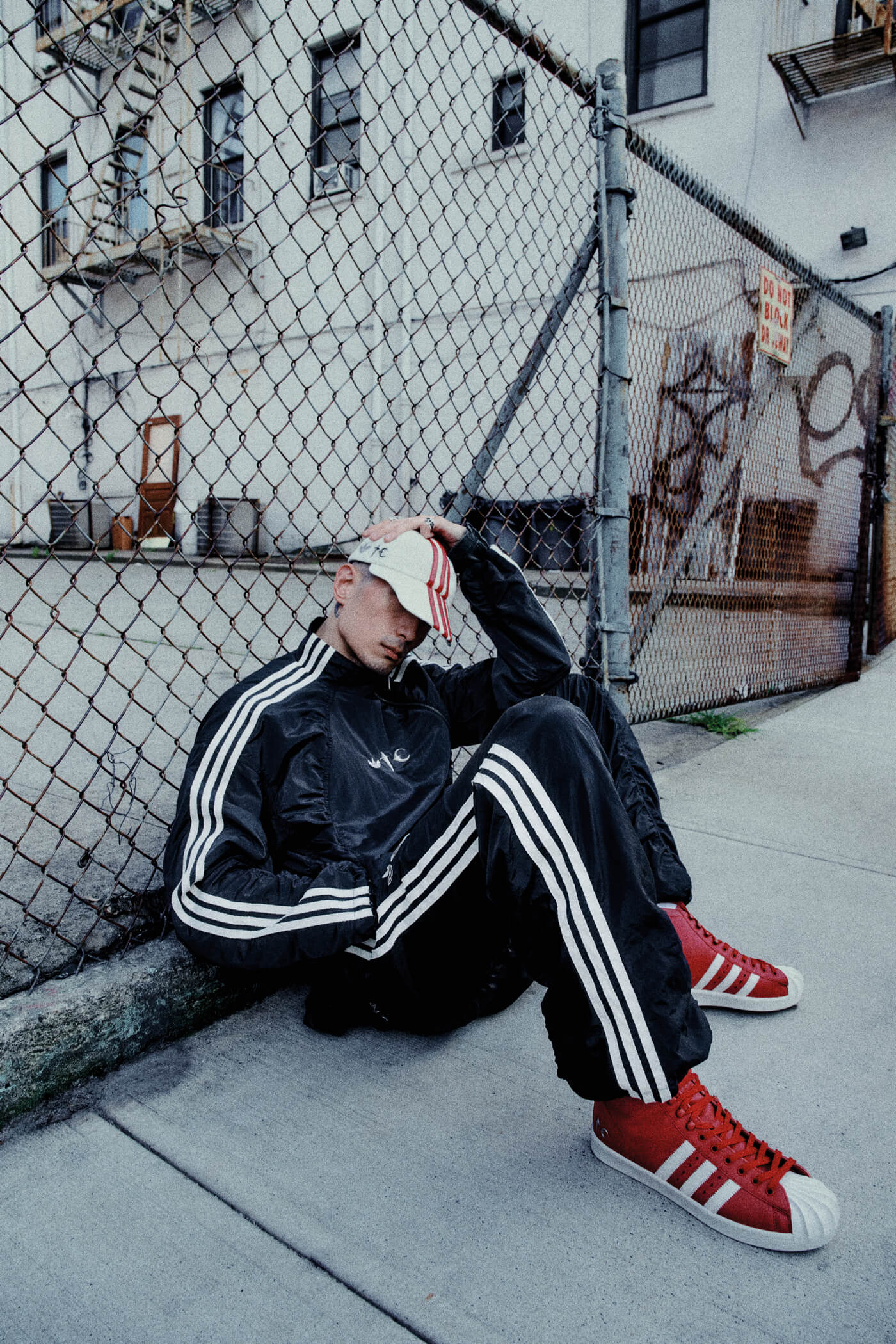 adidas Originals x Thug Club Superstar Luxe TC Boot - Red / Off White (JP6518)