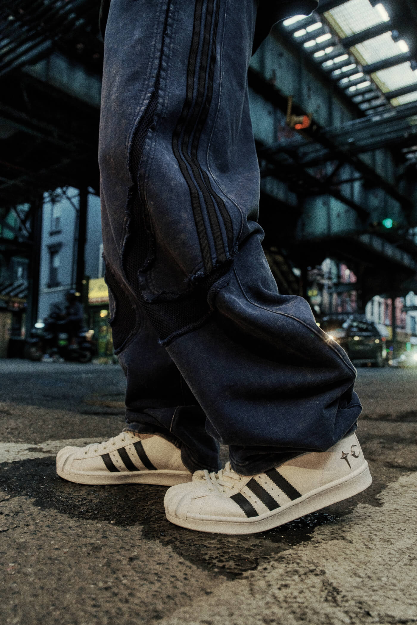 adidas Originals x Thug Club Superstar Luxe TC - White / Black