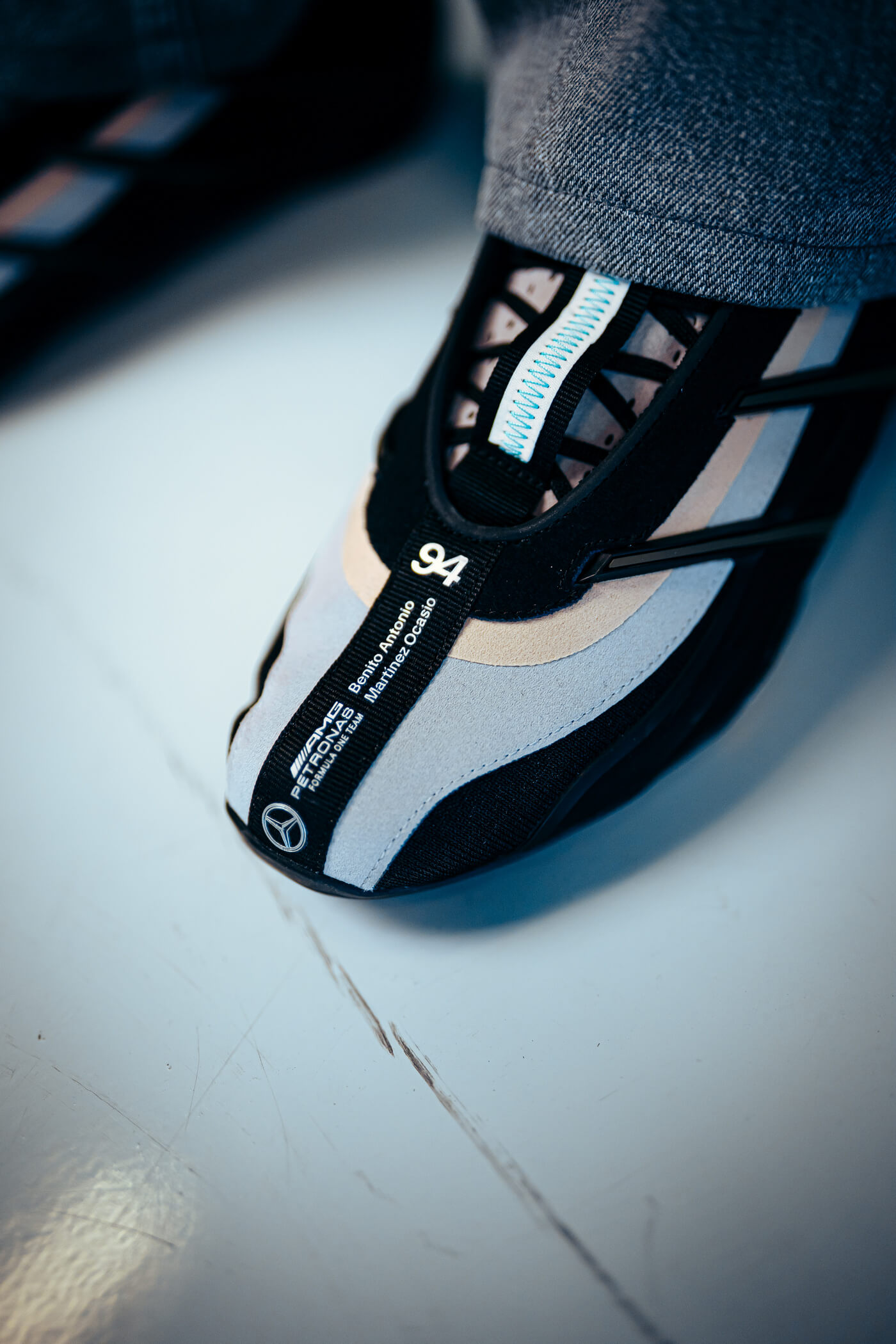 adidas x Bad Bunny x Mercedes AMG Adiracer GT - Branch/Sand/Cinder - HQ2570