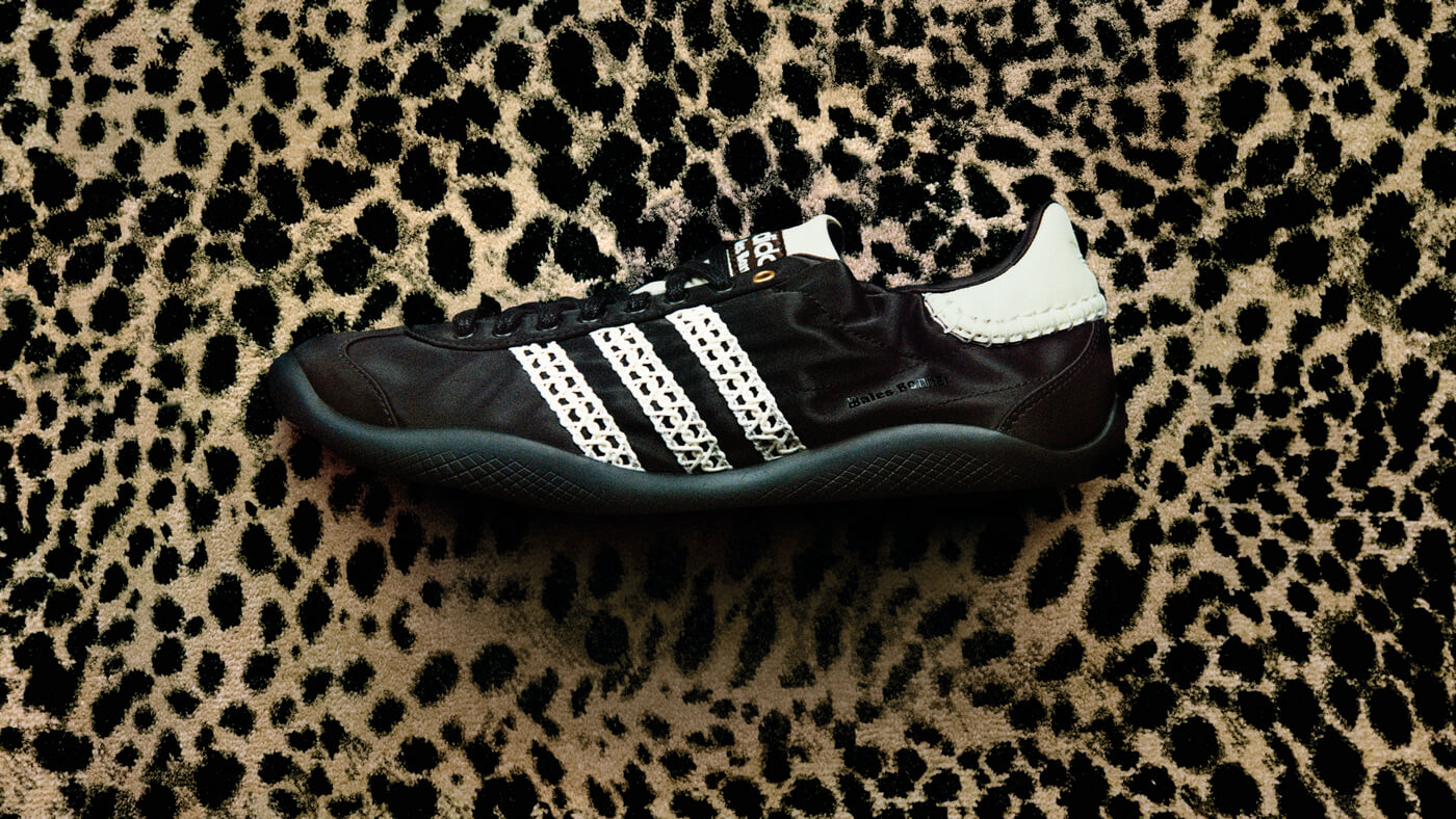 adidas Originals x Wales Bonner Karintha Lo Satin - Core Black / Dark Brown / Cream White - IH7259