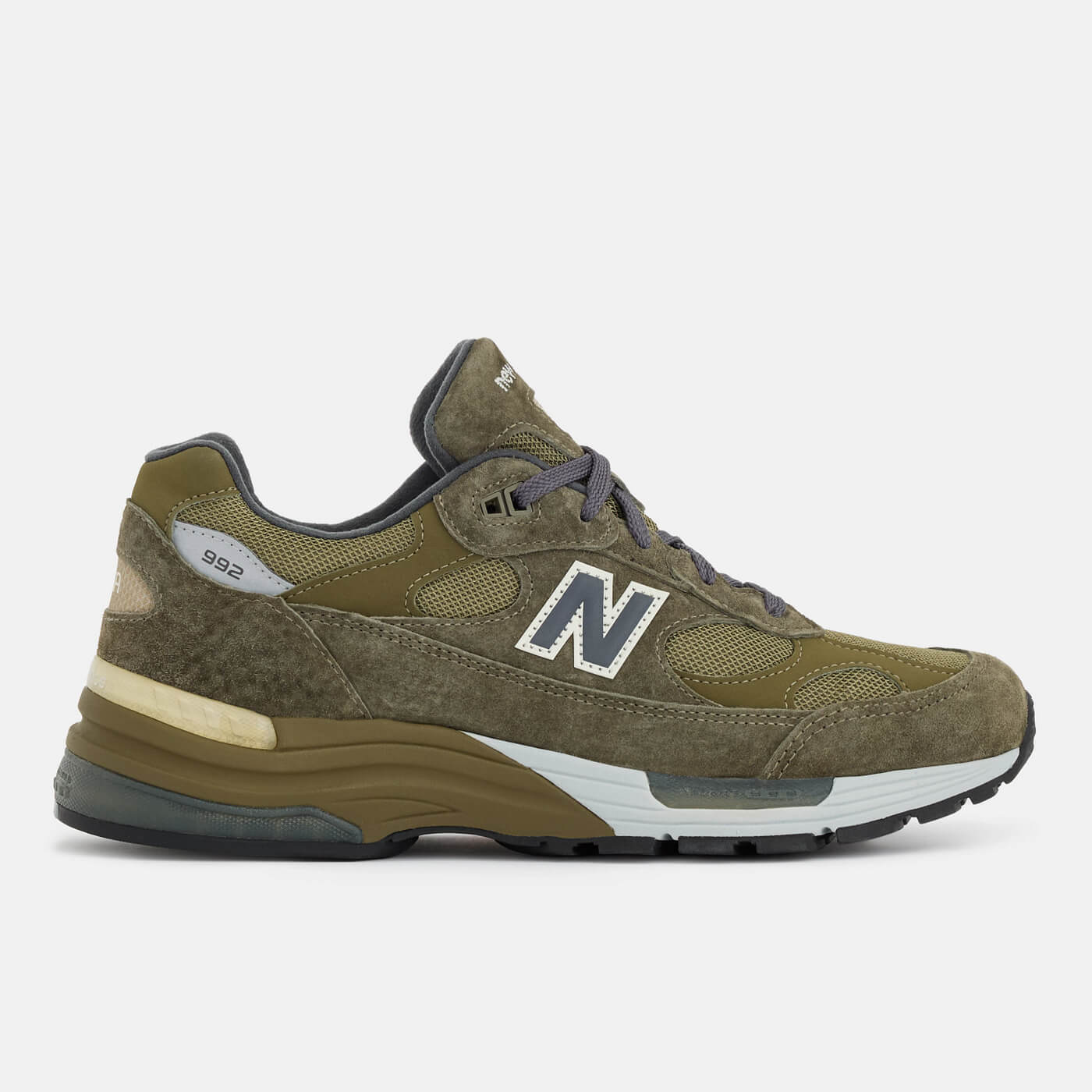New Balance - Made in USA - U992GL - Dark Camo / Covert Green / Aluminum Grey