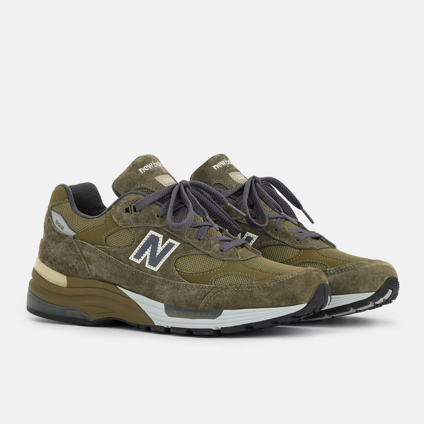 New Balance - Made in USA - U992GL - Dark Camo / Covert Green / Aluminum Grey