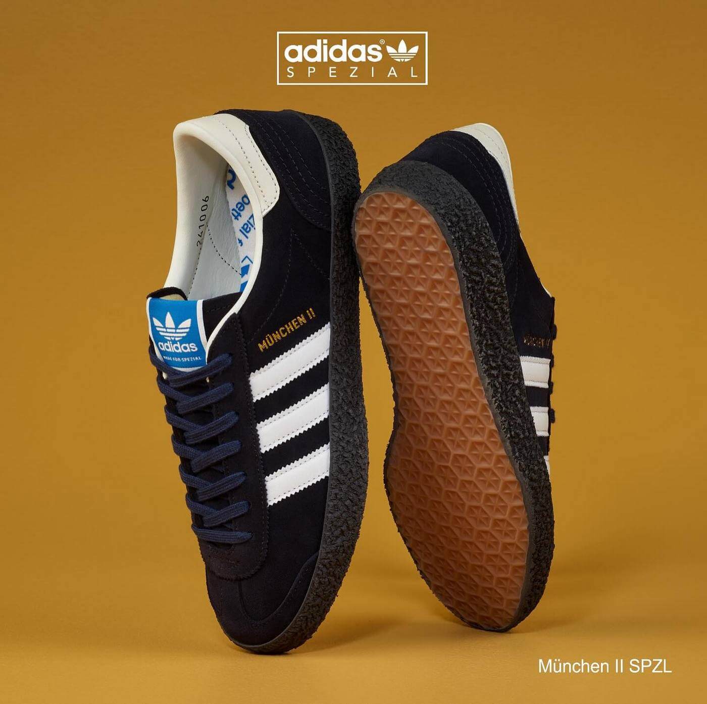 adidas SPZL München II - Multicolor / Core Black / Gum M2 - JR1544