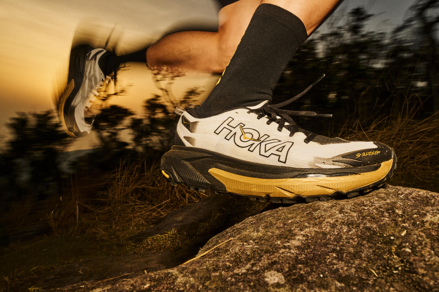 HOKA Mafate 5 - Black/Gold - 1168722-BKGD
