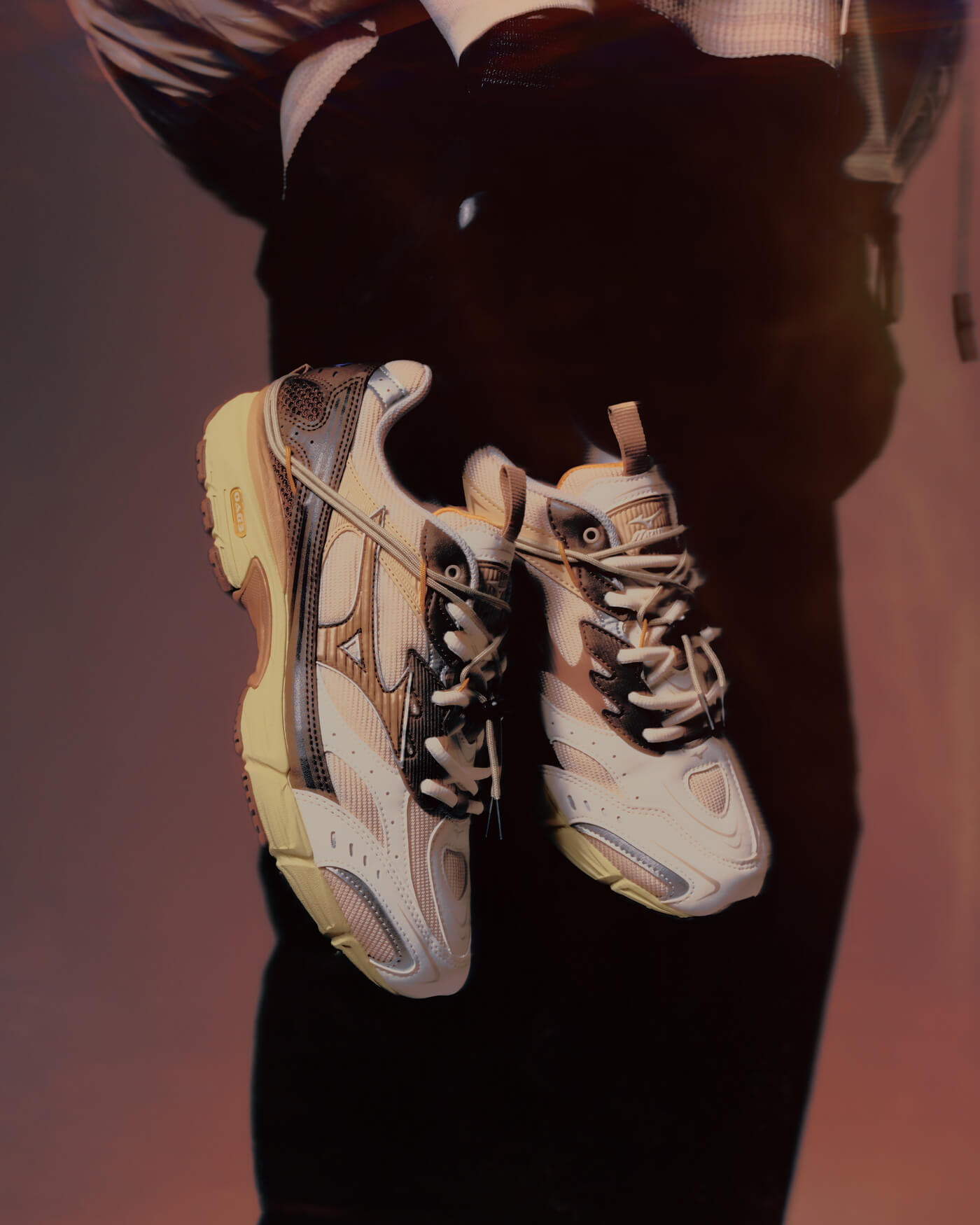 Mizuno x AFEW MXR "OAG3" - Fog/TigersEye/DesertPalm - D1GD253501