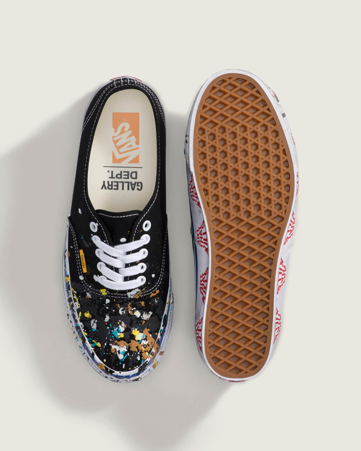 Vans x Gallery Dept. Authentic Reissue 44 "Art That Kills" - Black - VN000EEUBLA