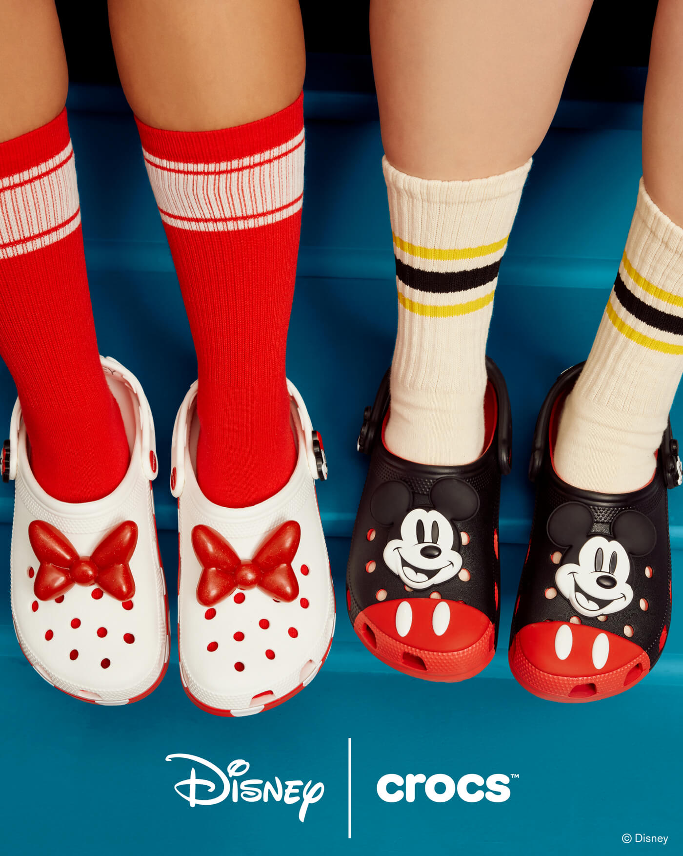 Crocs x Disney Classic Clog Minnie Mouse - Multi/White/Red - 212717-90H