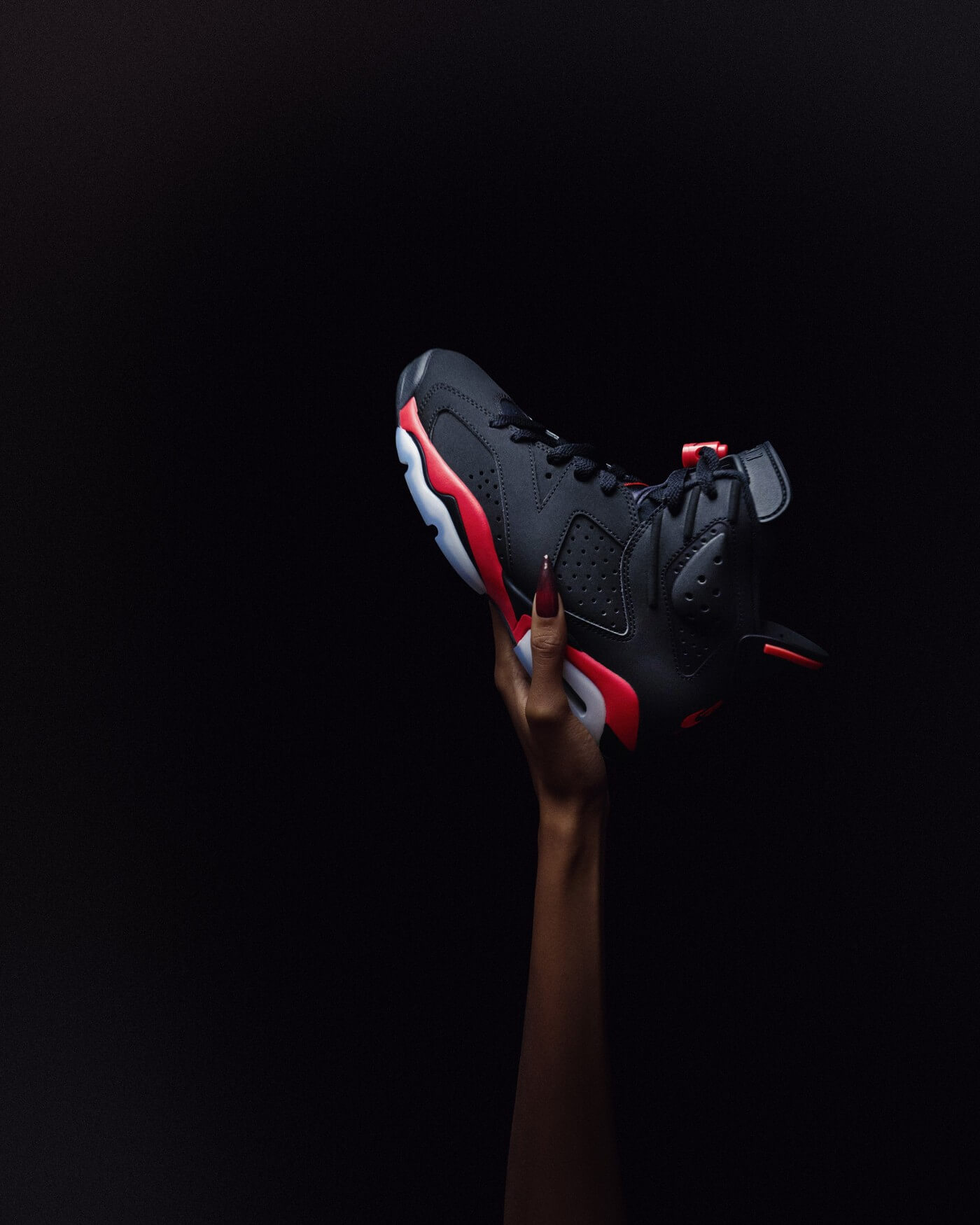 Nike Air Jordan 6 Retro „Salesman“ - Black/Infrared - CT8529-001