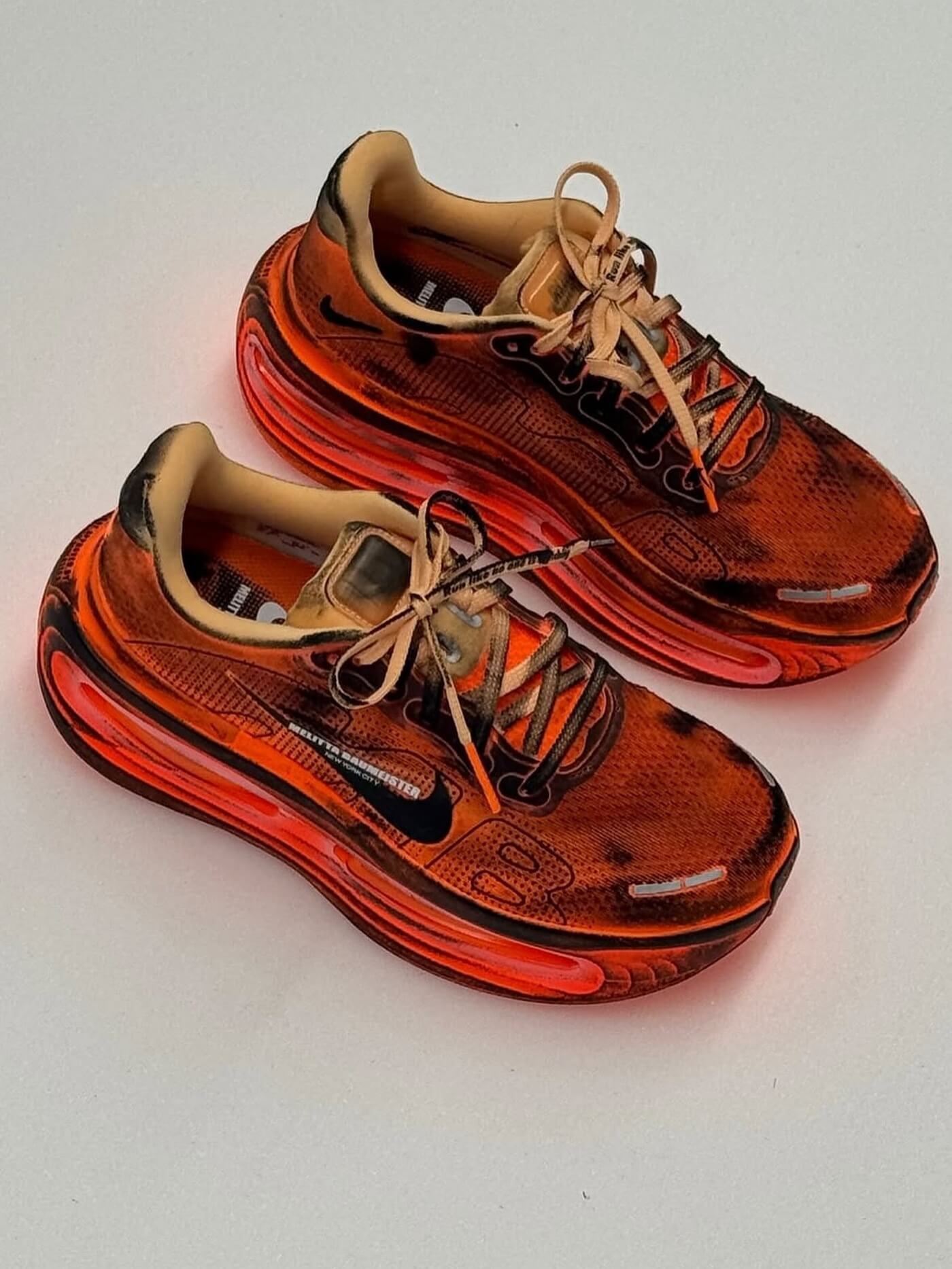 Nike x Melitta Baumeister Vomero Premium - Total Orange/Black/Hyper Crimson/Orange Chalk/Barely Volt - IQ7166-800
