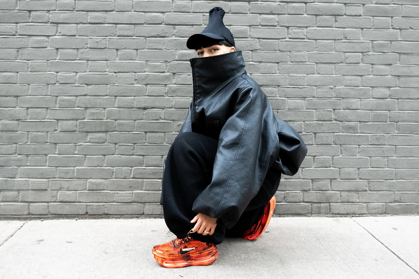 Nike x Melitta Baumeister Vomero Premium - Total Orange/Black/Hyper Crimson/Orange Chalk/Barely Volt - IQ7166-800
