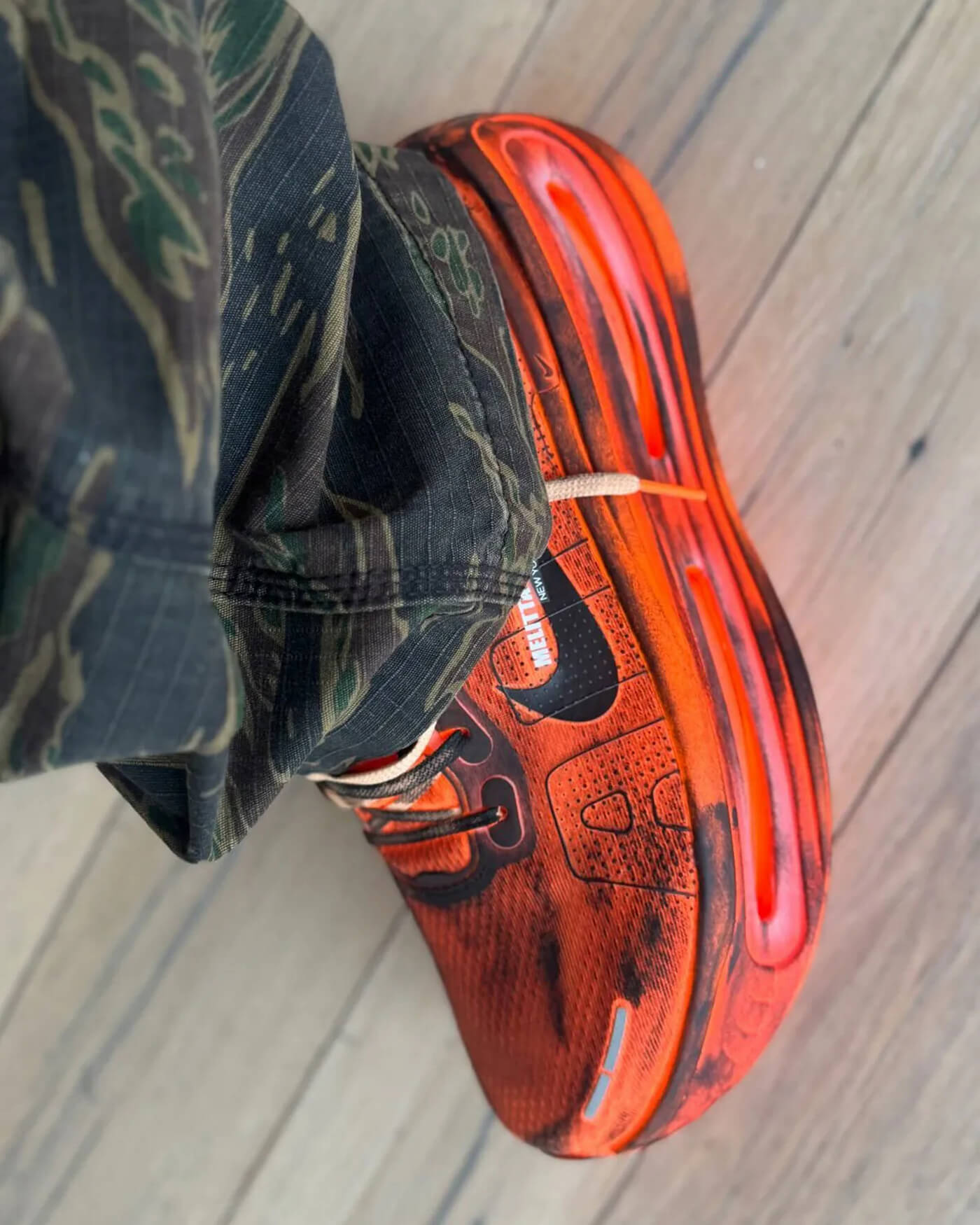 Nike x Melitta Baumeister Vomero Premium - Total Orange/Black/Hyper Crimson/Orange Chalk/Barely Volt - IQ7166-800
