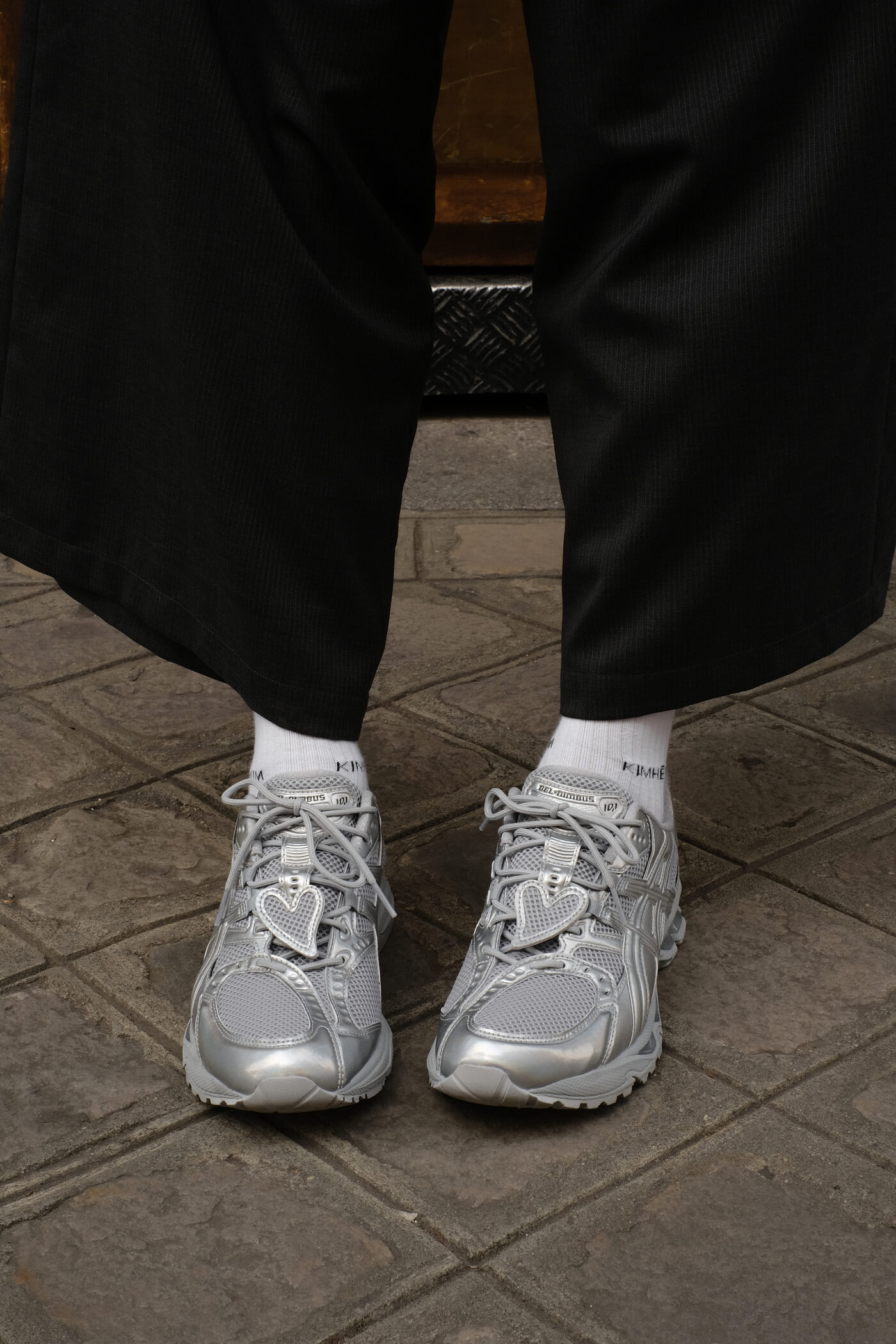 ASICS x KIMHĒKIM GEL-NIMBUS 10.1 - Pure Silver/Pure Silver - 1203A833-020