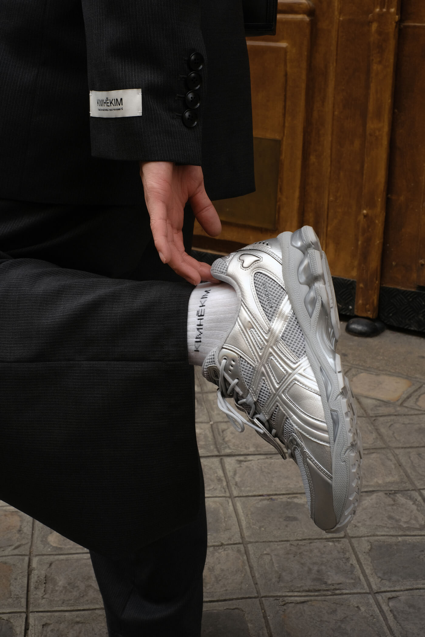 ASICS x KIMHĒKIM GEL-NIMBUS 10.1 - Pure Silver/Pure Silver - 1203A833-020