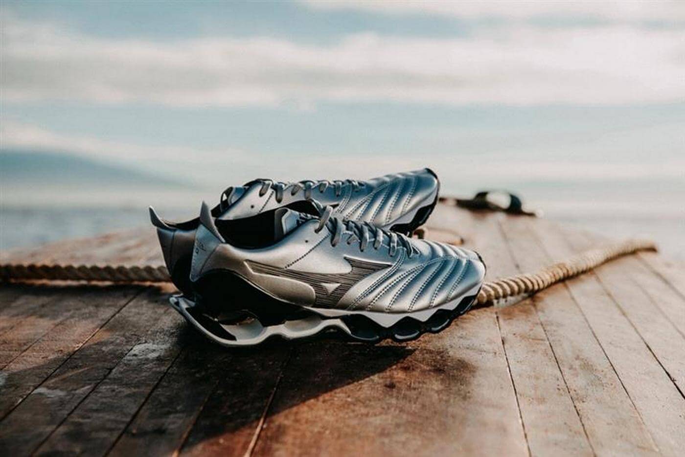 Mizuno Wave Prophecy Morelia Neo - Silver/Black - D1GA255103
