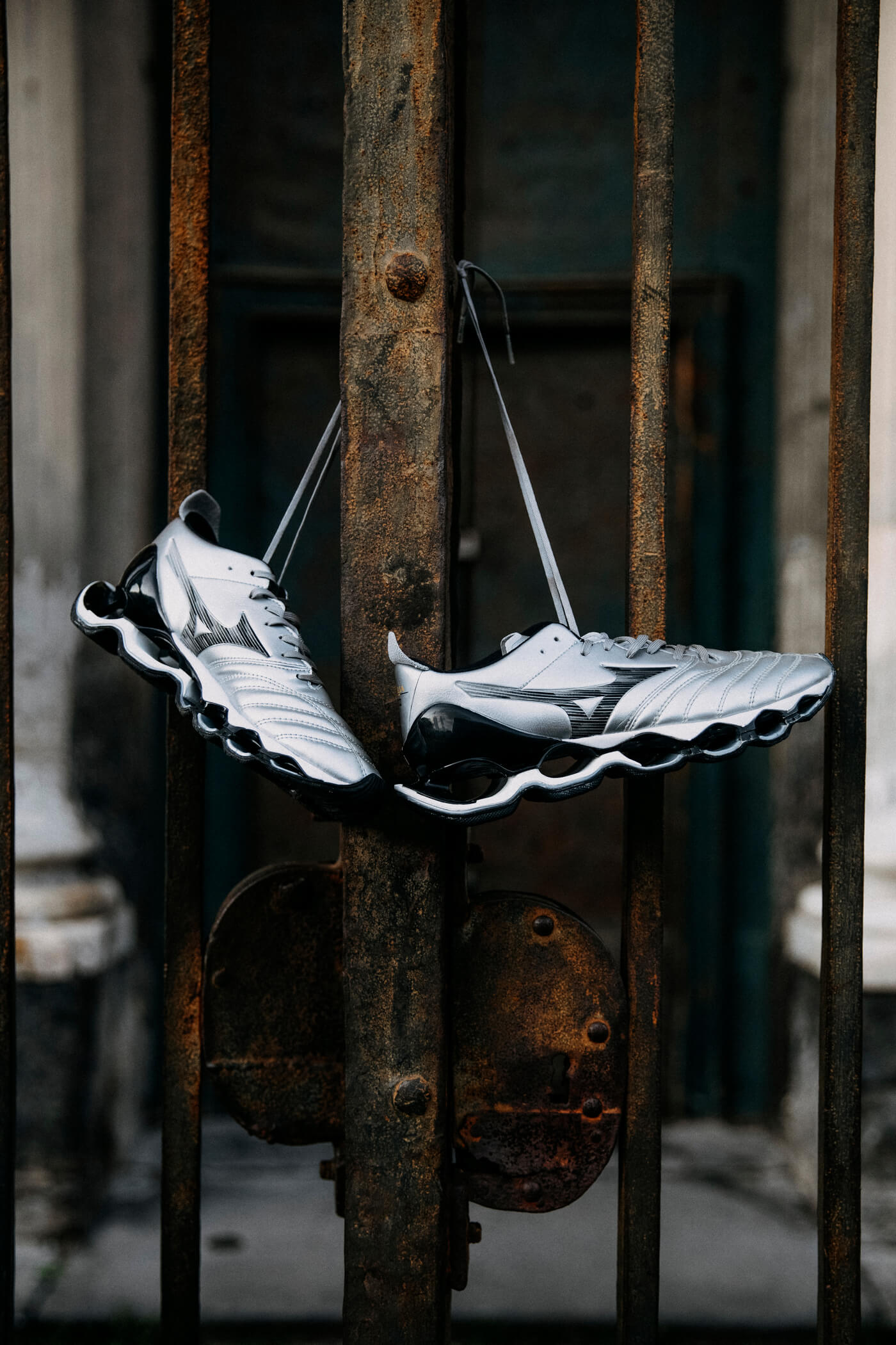 Mizuno Wave Prophecy Morelia Neo - Silver/Black - D1GA255103