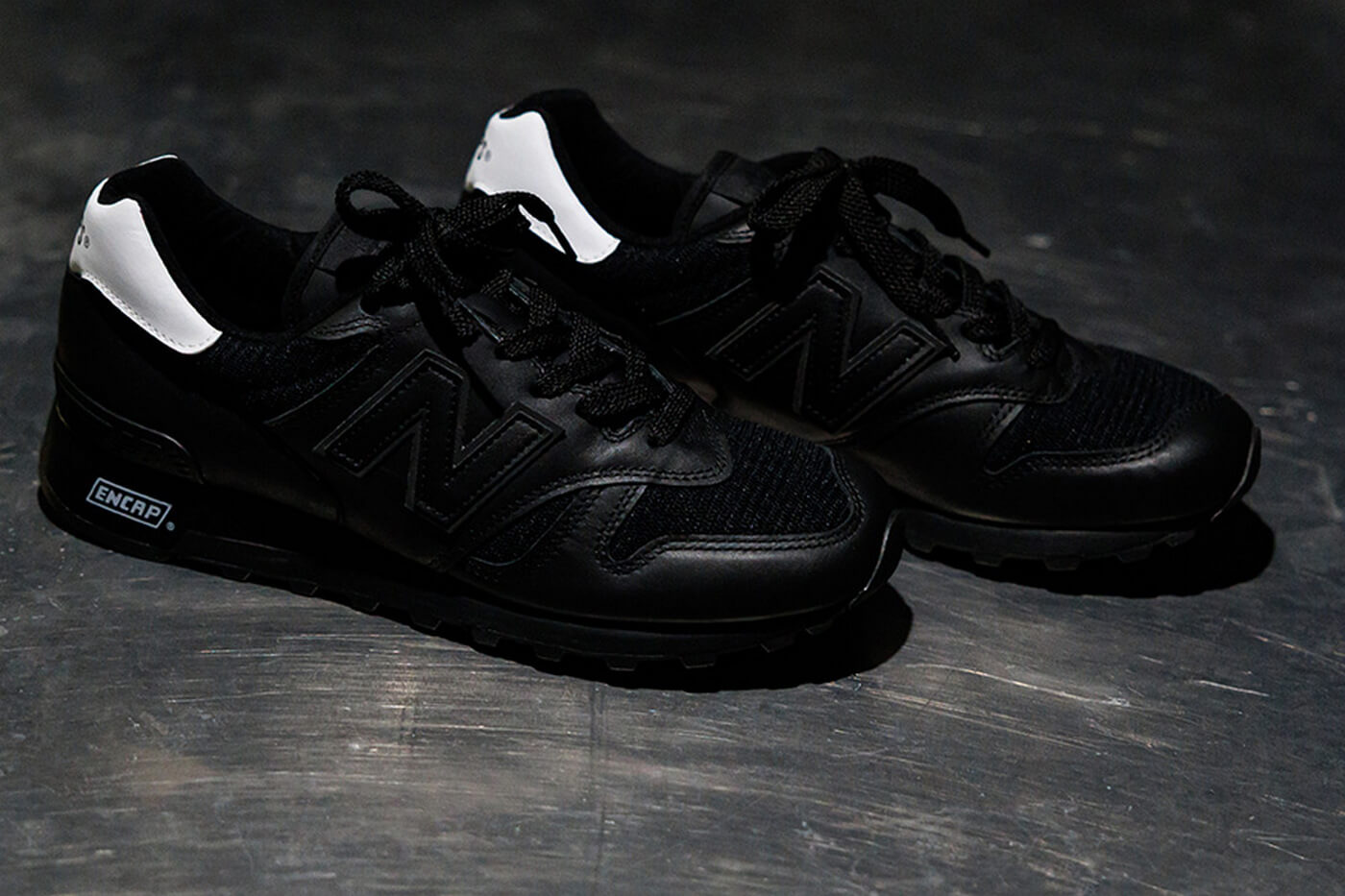New Balance x WTAPS 1300 MiUSA - Black/White-Black Cement - U1300WT