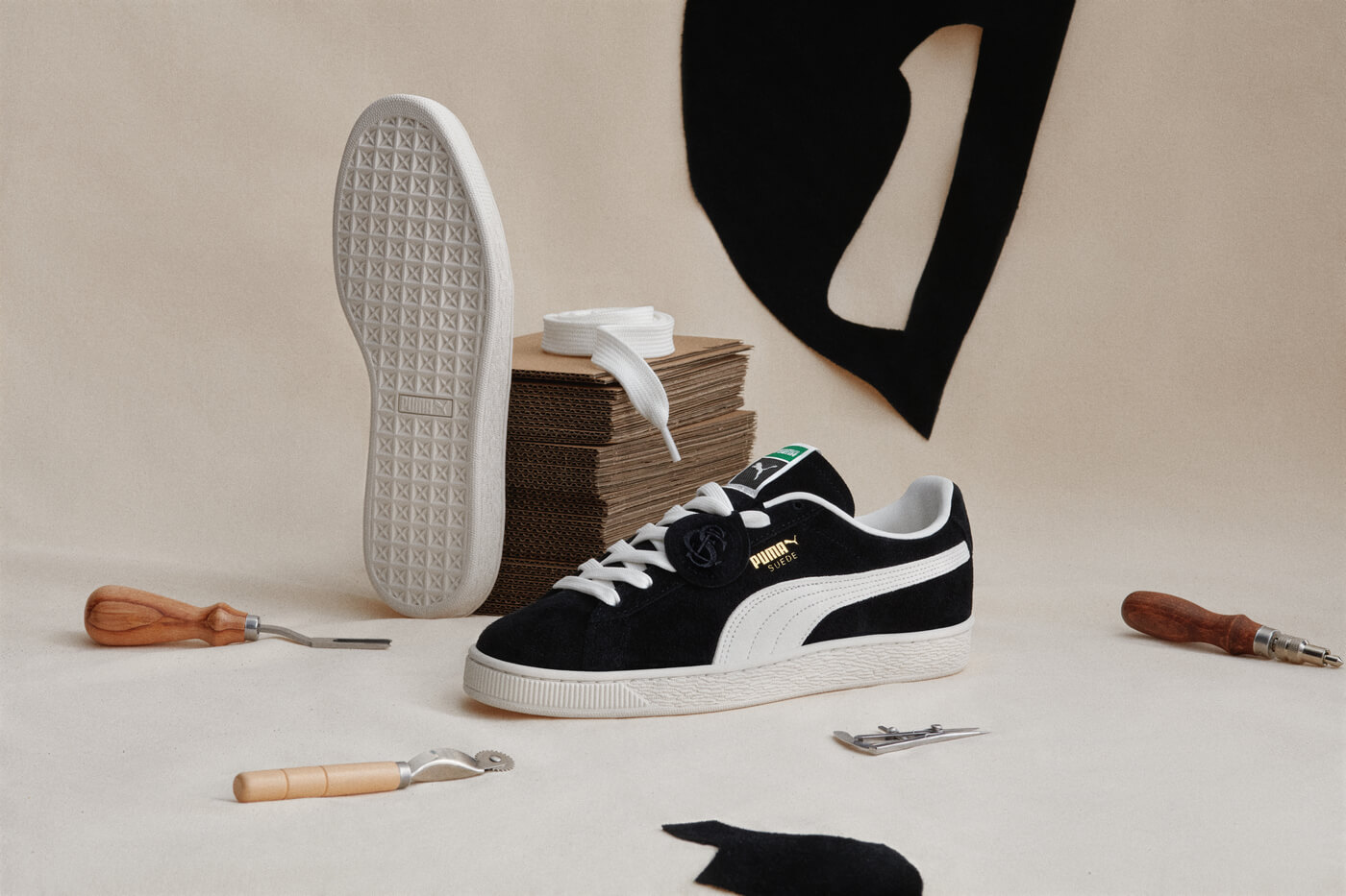 Puma x Charles F. Stead Suede - Puma Black