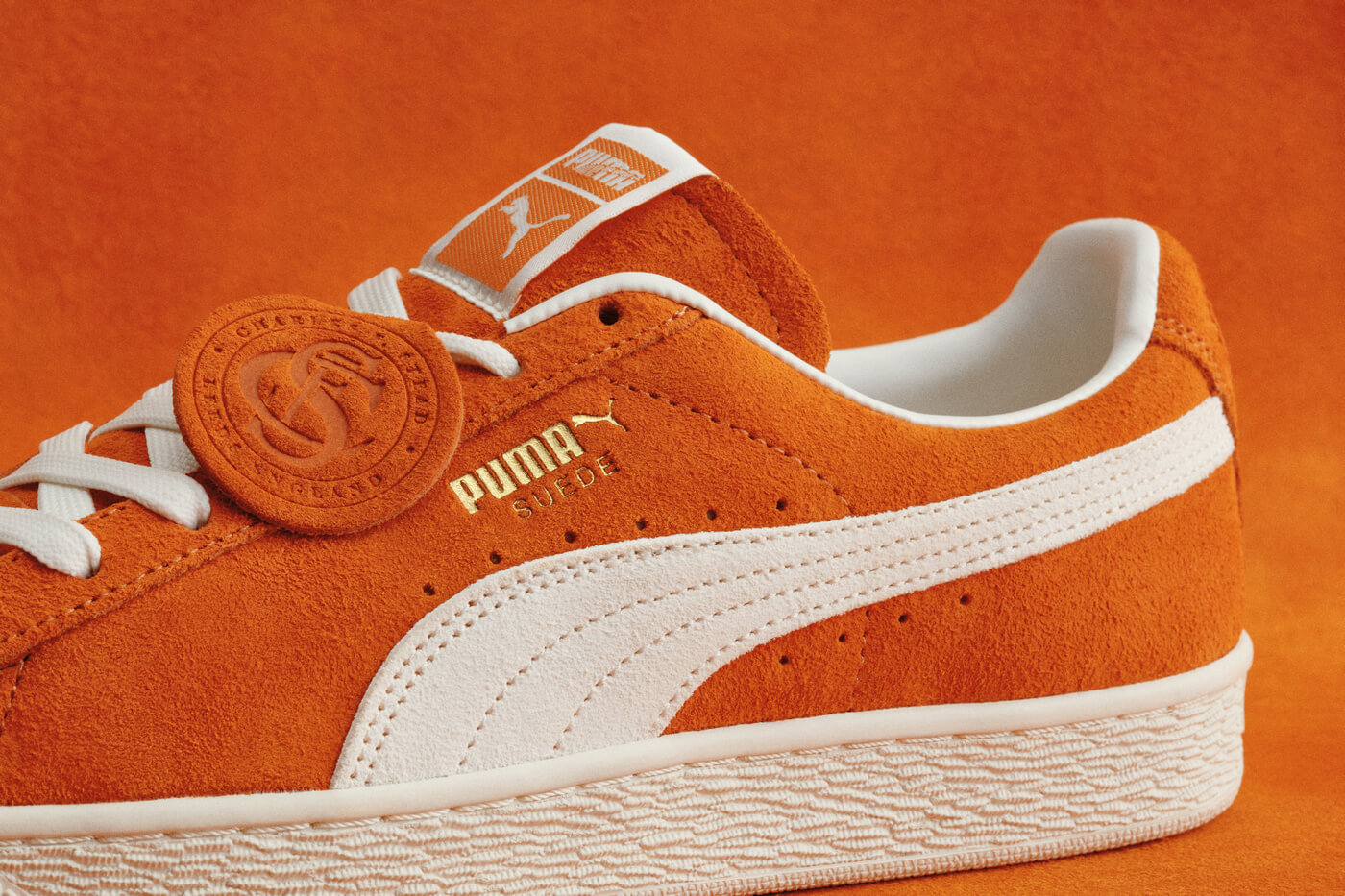 Puma x Charles F. Stead Suede - Orange Glo - 403766-02