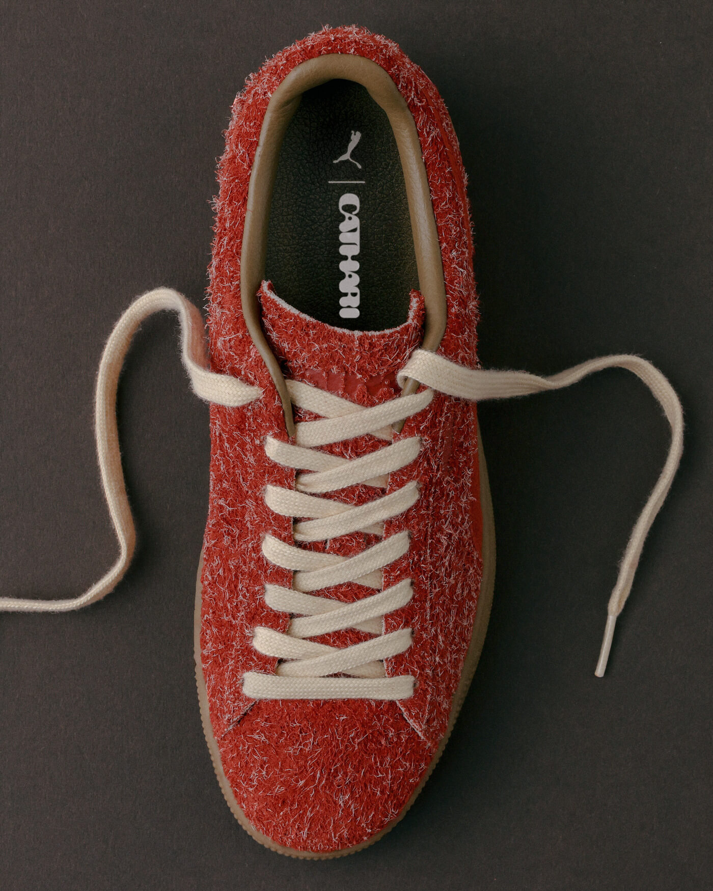 Puma x Danielle Cathari Suede Fuzzy - Mars Red - 406650-02