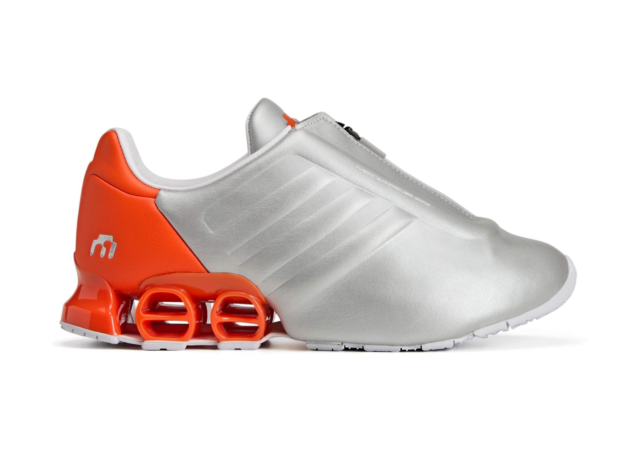 adidas x Miaou Megaride S2 - Silver Metallic / Power Blue / Semi Impact Orange - KJ9468