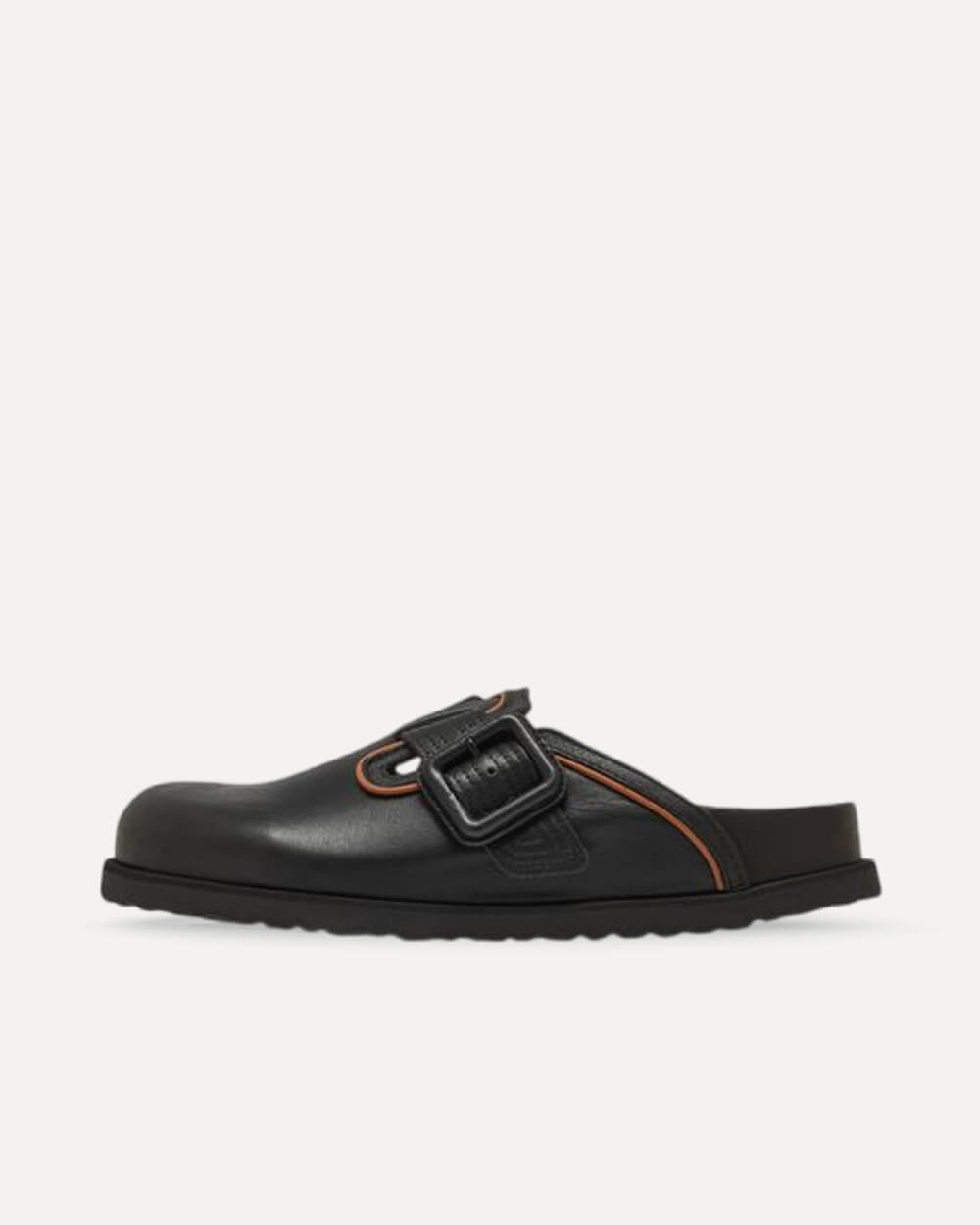 Birkenstock 1774 Boston Leather Buckle Clogs