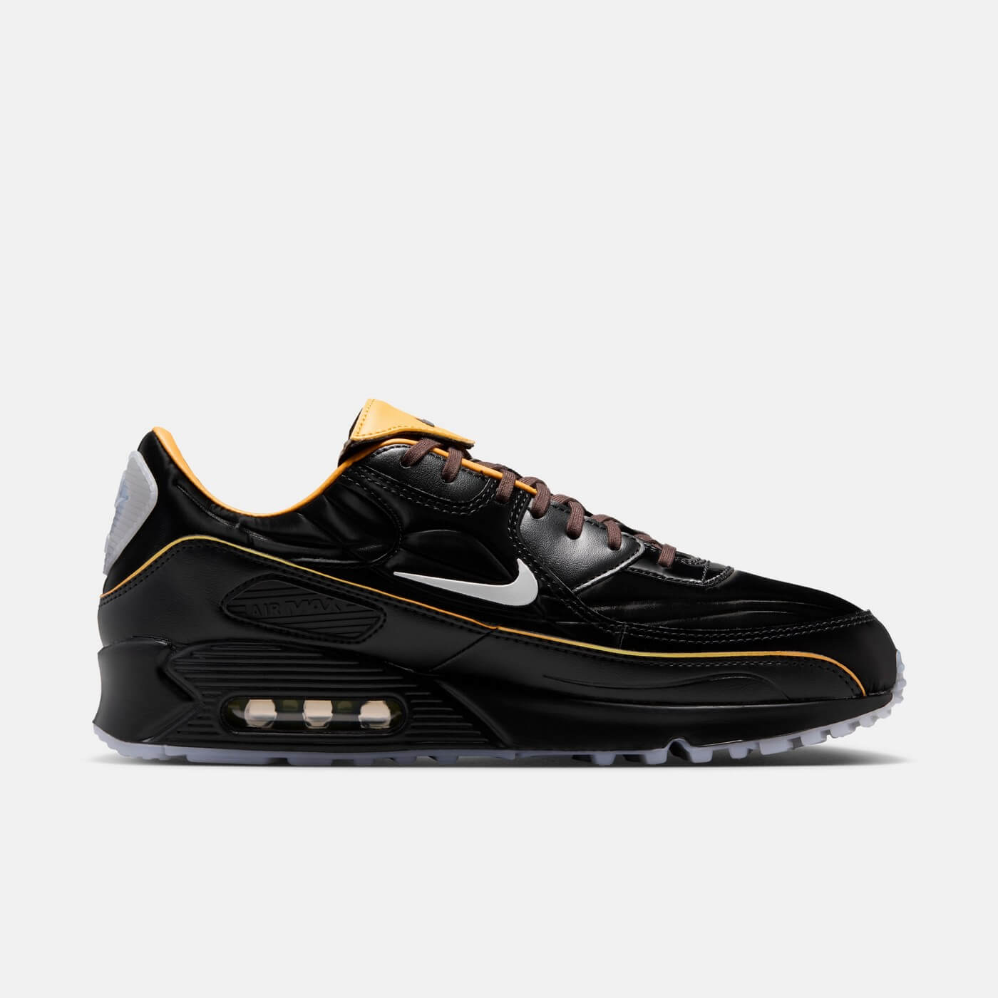 Nike Air Max 90 "Mercurial Vapor 1 / Korea" - Black/White/Gold Leaf/Pear/Black Tea/Blue Jay - IR5903-010