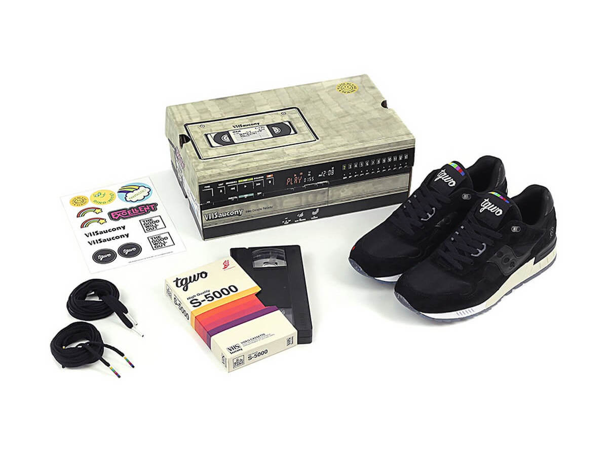 Saucony x TGWO Shadow 5000 "VHS"