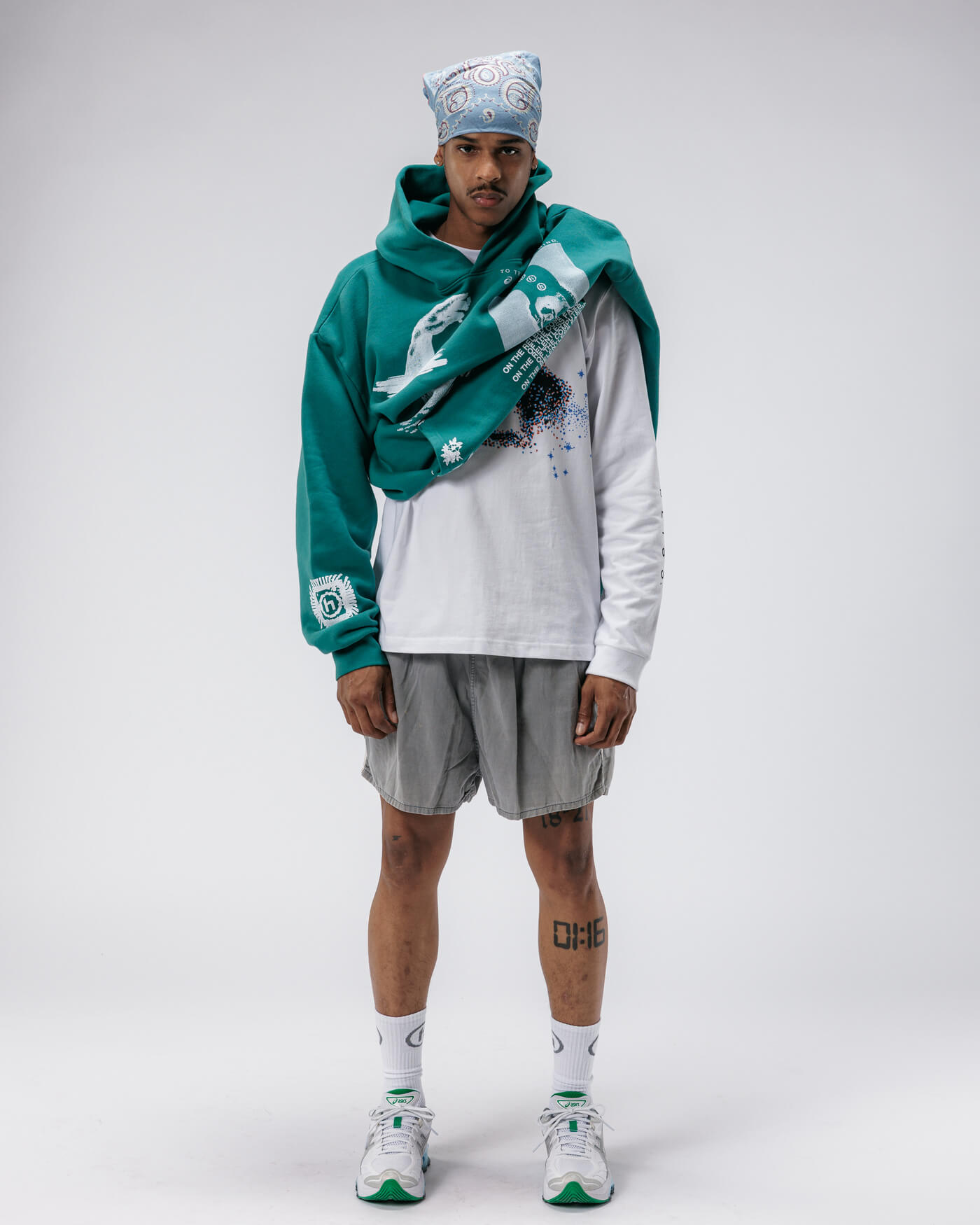 ASICS und HIDDEN NY interpretieren den GEL-KINETIC 2.0 in White Castlerock