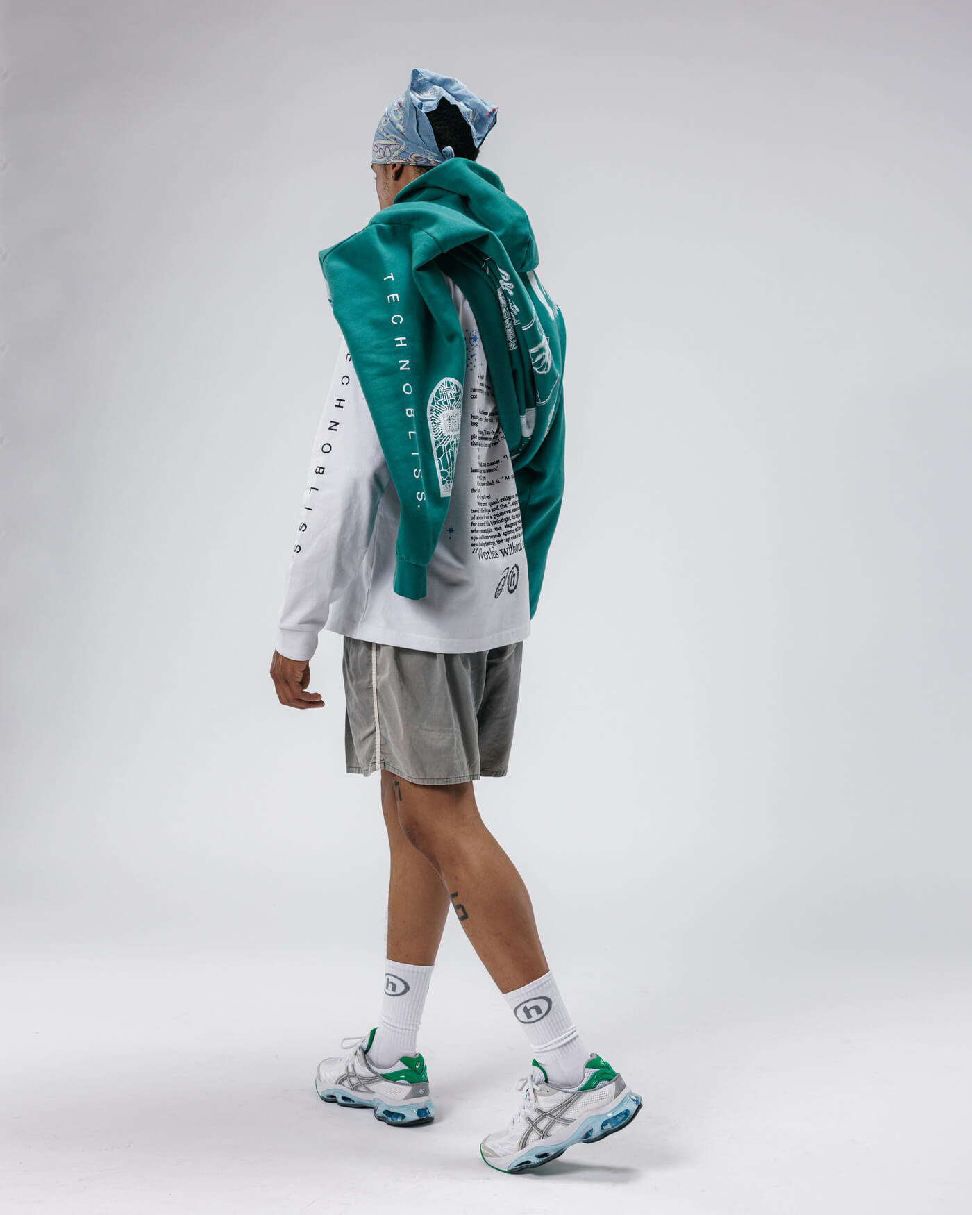ASICS und HIDDEN NY interpretieren den GEL-KINETIC 2.0 in White Castlerock