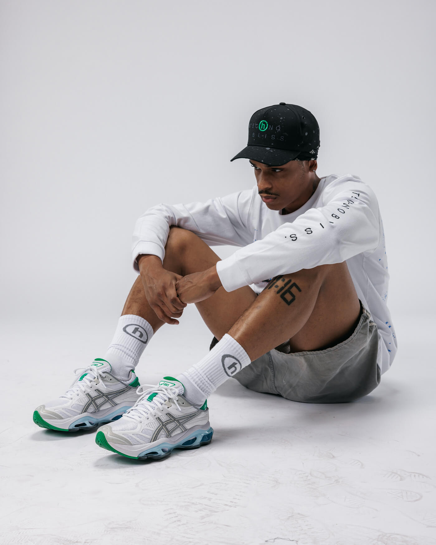 ASICS und HIDDEN NY interpretieren den GEL-KINETIC 2.0 in White Castlerock