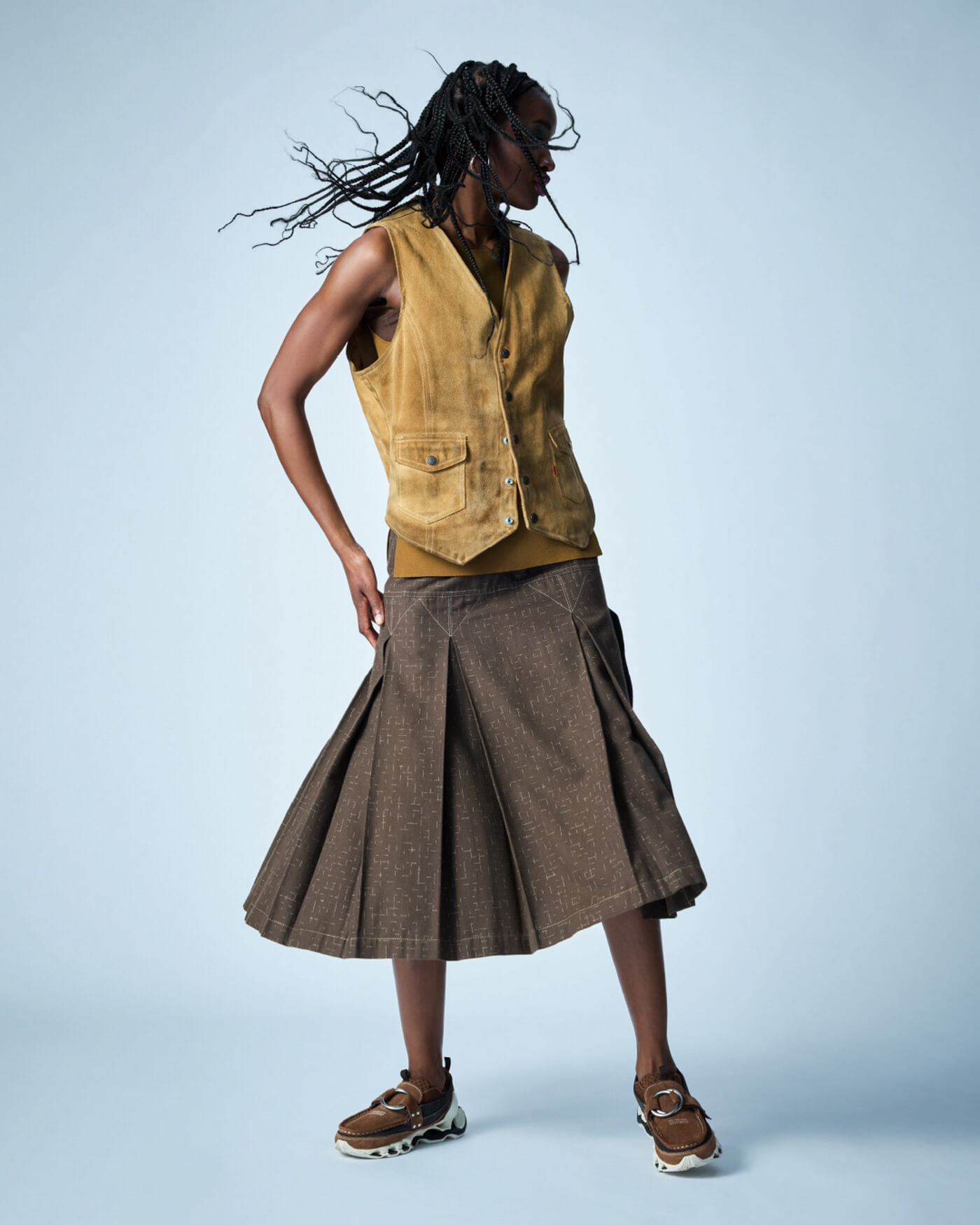 Mizuno übersetzt Wave Prophecy Technologie in eine Moccasin-Silhouette