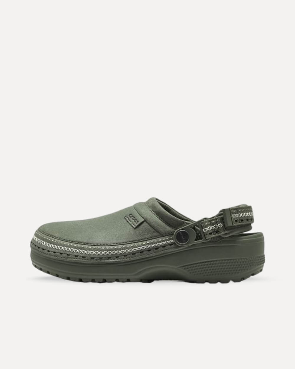 Crocs Crafted Vegan Suede Stitch Clog