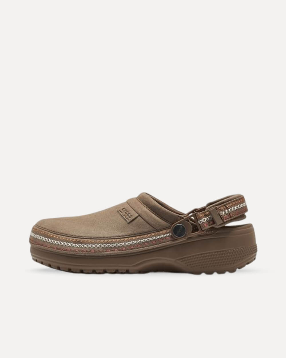 Crocs Crafted Vegan Suede Stitch Clog