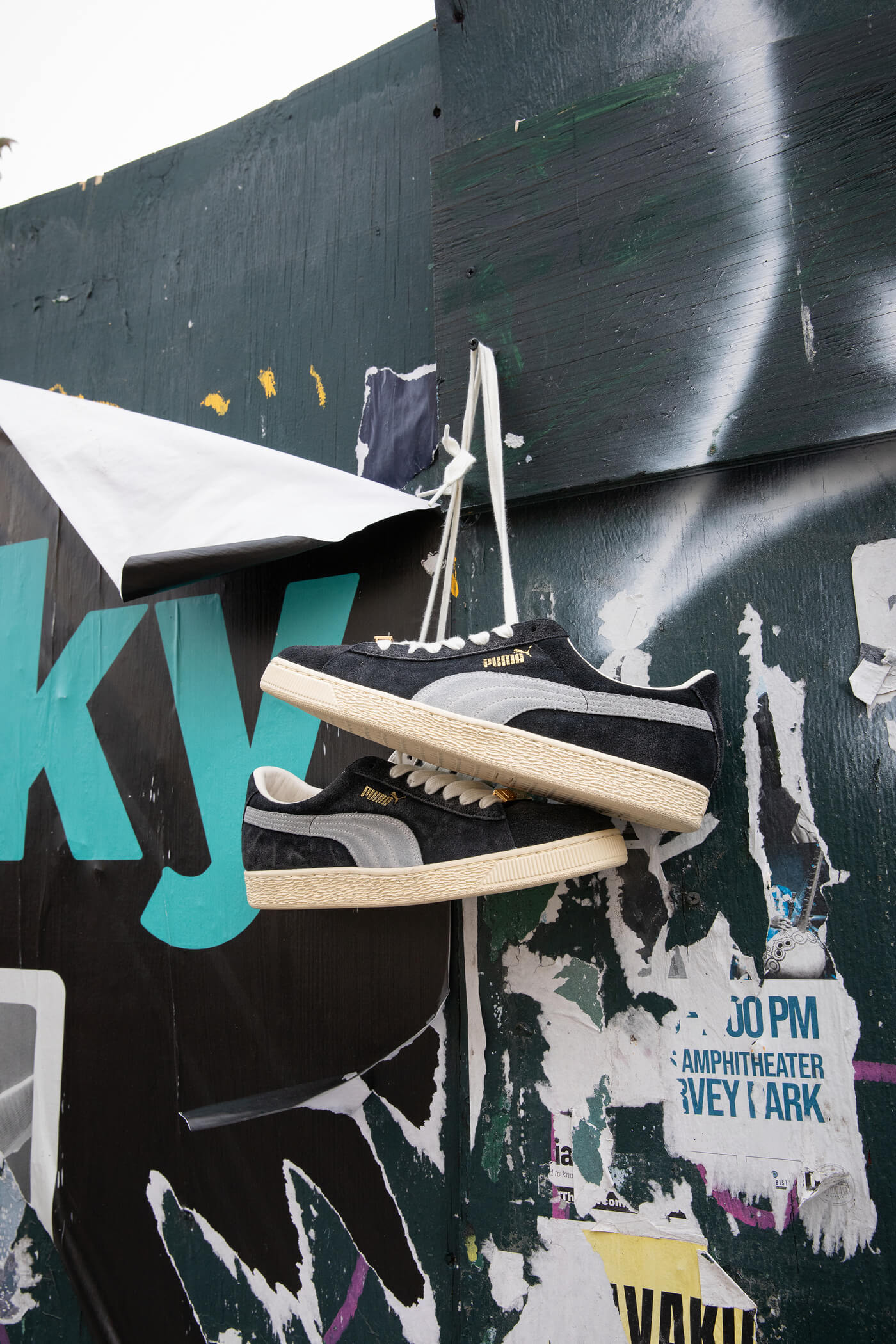 Puma x A$AP Rocky Suede 94 - Black / White - 408735-01
